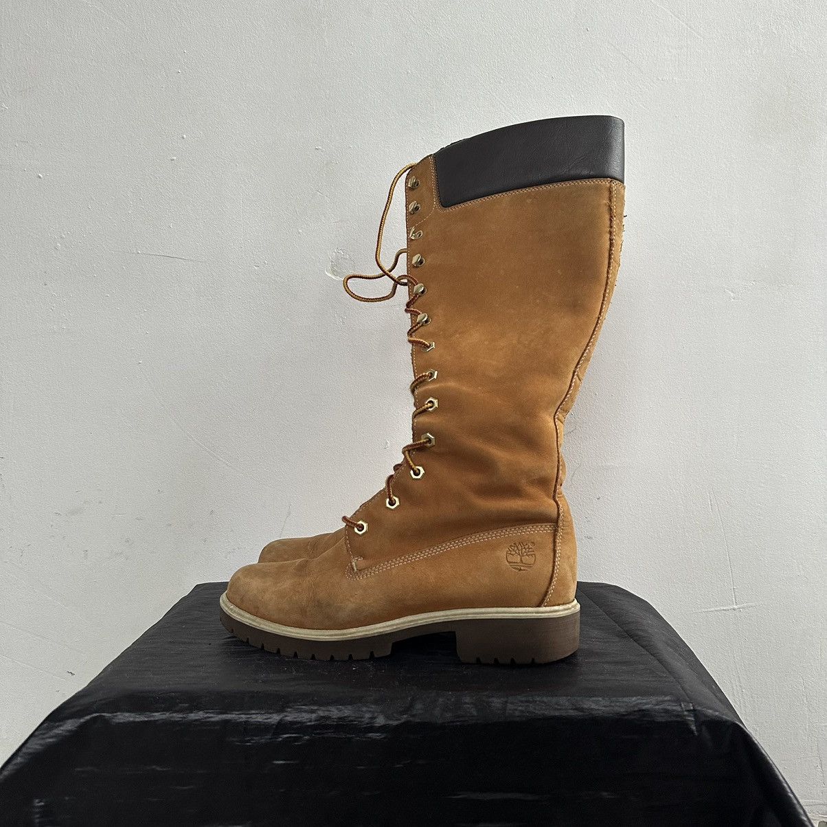 Timberland Timberland very high Lace up knee boots Size US 9.5 / IT 39.5 - 5 Thumbnail
