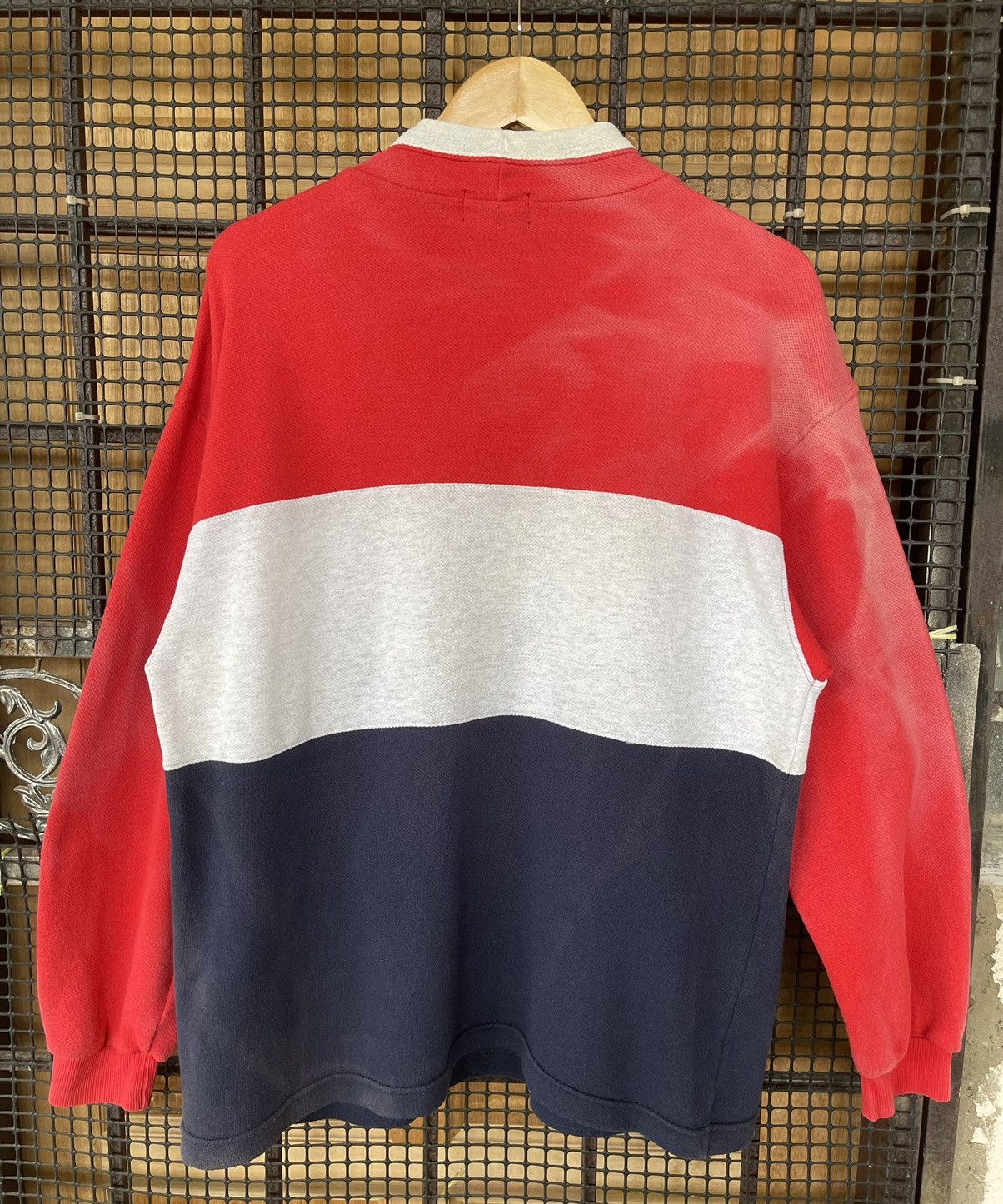 Fred Perry RAREST‼️Vintage90s🔥FRED PERRY🔥Embroidered Big logo Longsleeve Size US L / EU 52-54 / 3 - 10 Thumbnail
