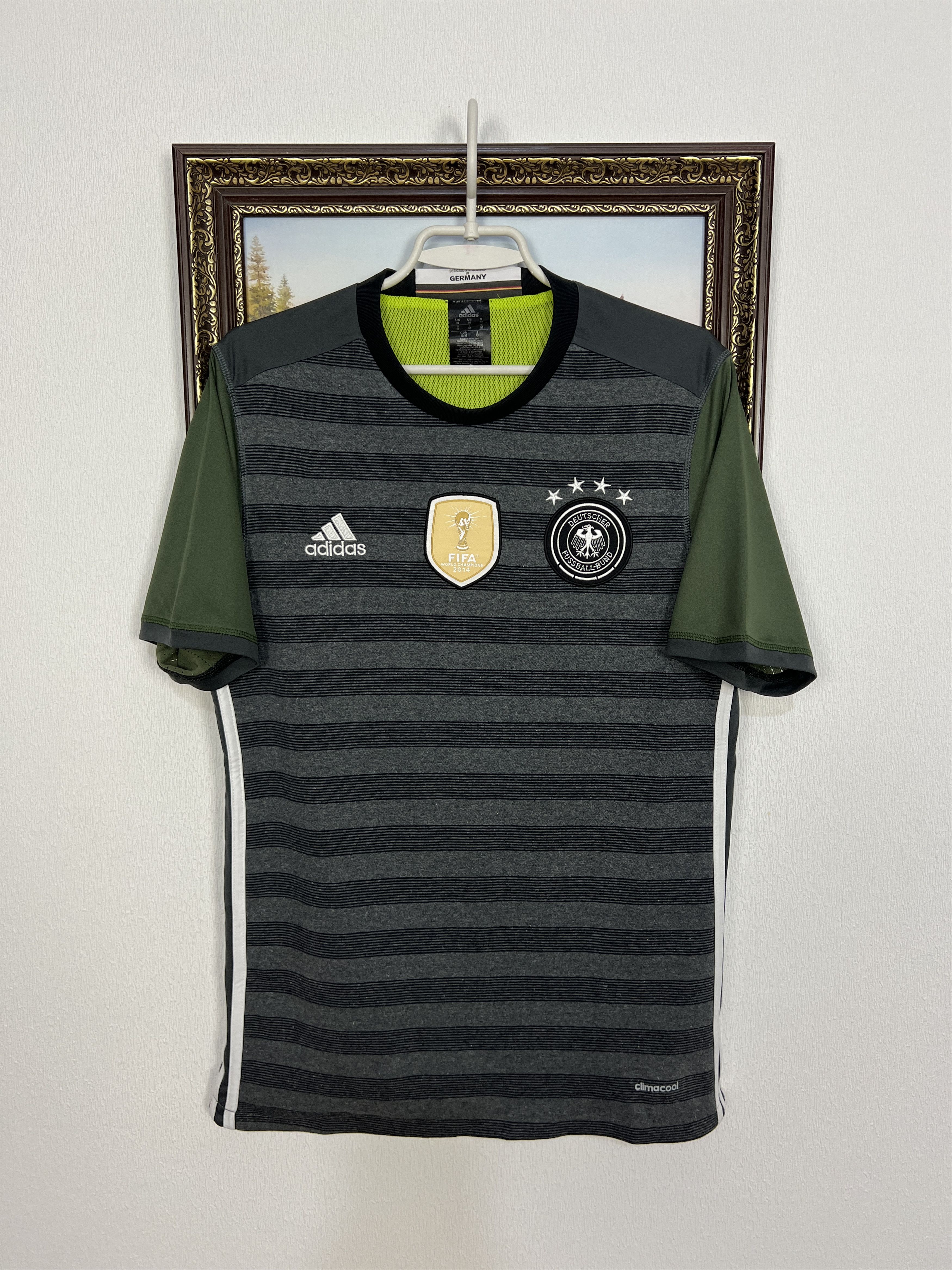 Adidas Germany Away football shirt Soccer Jersey Reversible Trikot Size US M / EU 48-50 / 2 - 1 Thumbnail