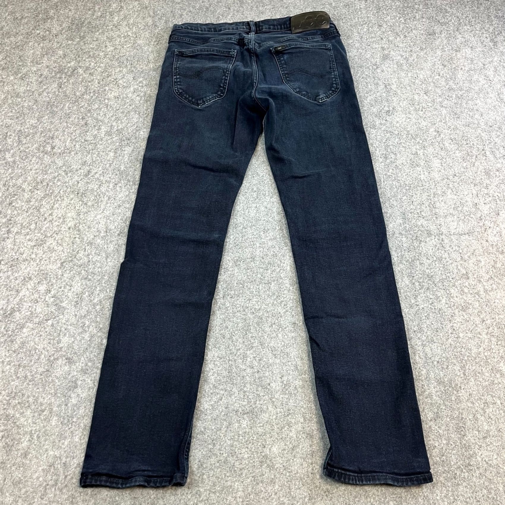 Lee Lee Jeans Slim 34 32 Dark Wash Blue Stretch Daren Mens Jeans Slim Denim Cotton Polyester Elastan 5-Pocket Brand Lee Daren Regular Dark 34x32 Mens Size US 34 / EU 50 - 2 Thumbnail