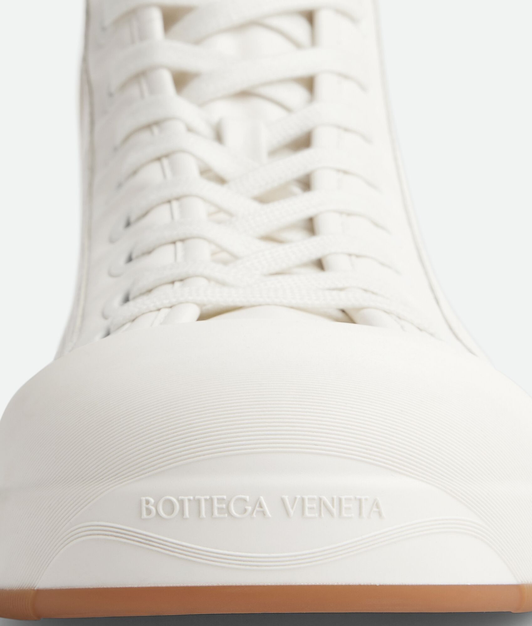 Bottega Veneta o1w1db10225 Vulcan Hi-Top Sneakers in White Size US 12 / EU 45 - 6 Thumbnail