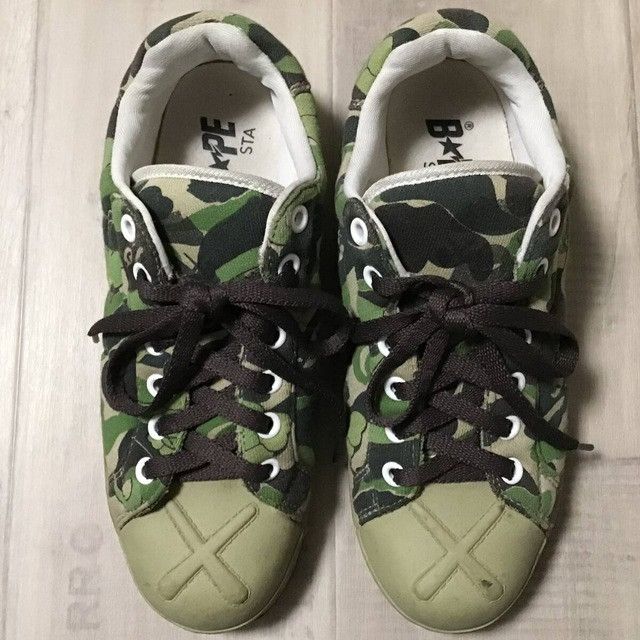 Bape × Kaws × Nigo BAPE × KAWS ULTRA SKULL STA sneakers ABC camo APE NIGO Size US 7 / EU 40 - 2 Thumbnail