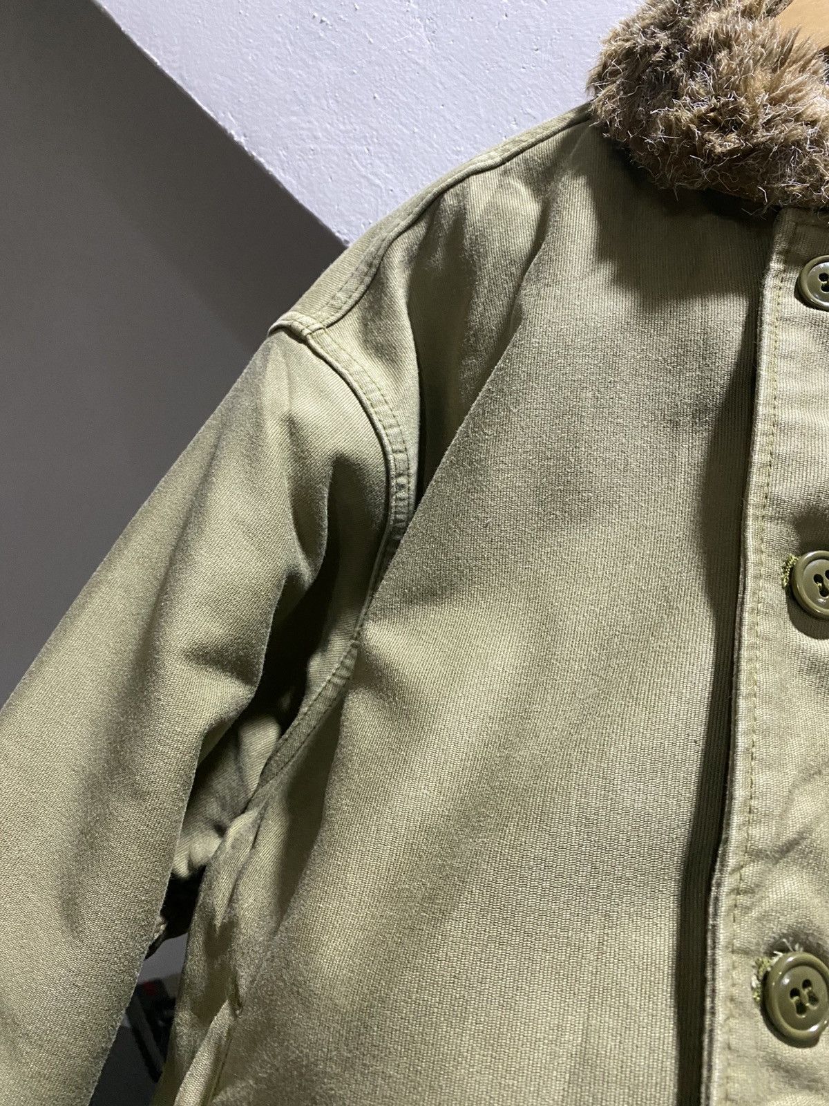 Alpha Industries Houston US N-1 Deck Military Reproduction 1940s WW2 Jacket Size US M / EU 48-50 / 2 - 5 Thumbnail