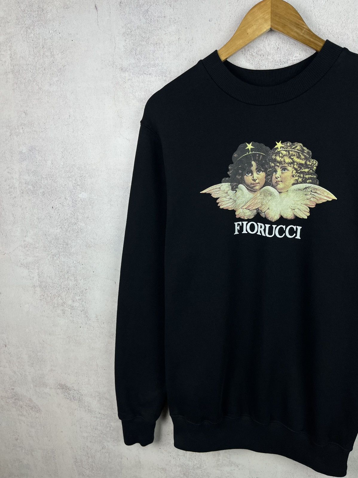 Fiorucci Fiorucci Angels Big Logo Print Sweatshirt Luxury Rare Hype Size US M / EU 48-50 / 2 - 2 Thumbnail