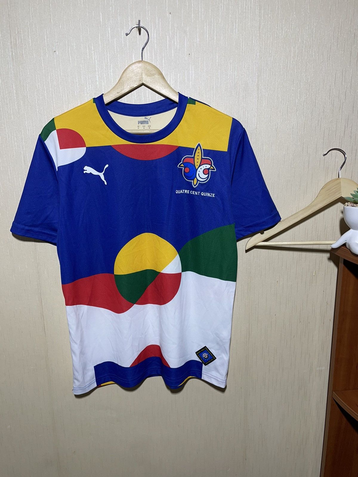 Puma Puma France Limoges streetwear soccer jersey Size US M / EU 48-50 / 2 - 1 Thumbnail