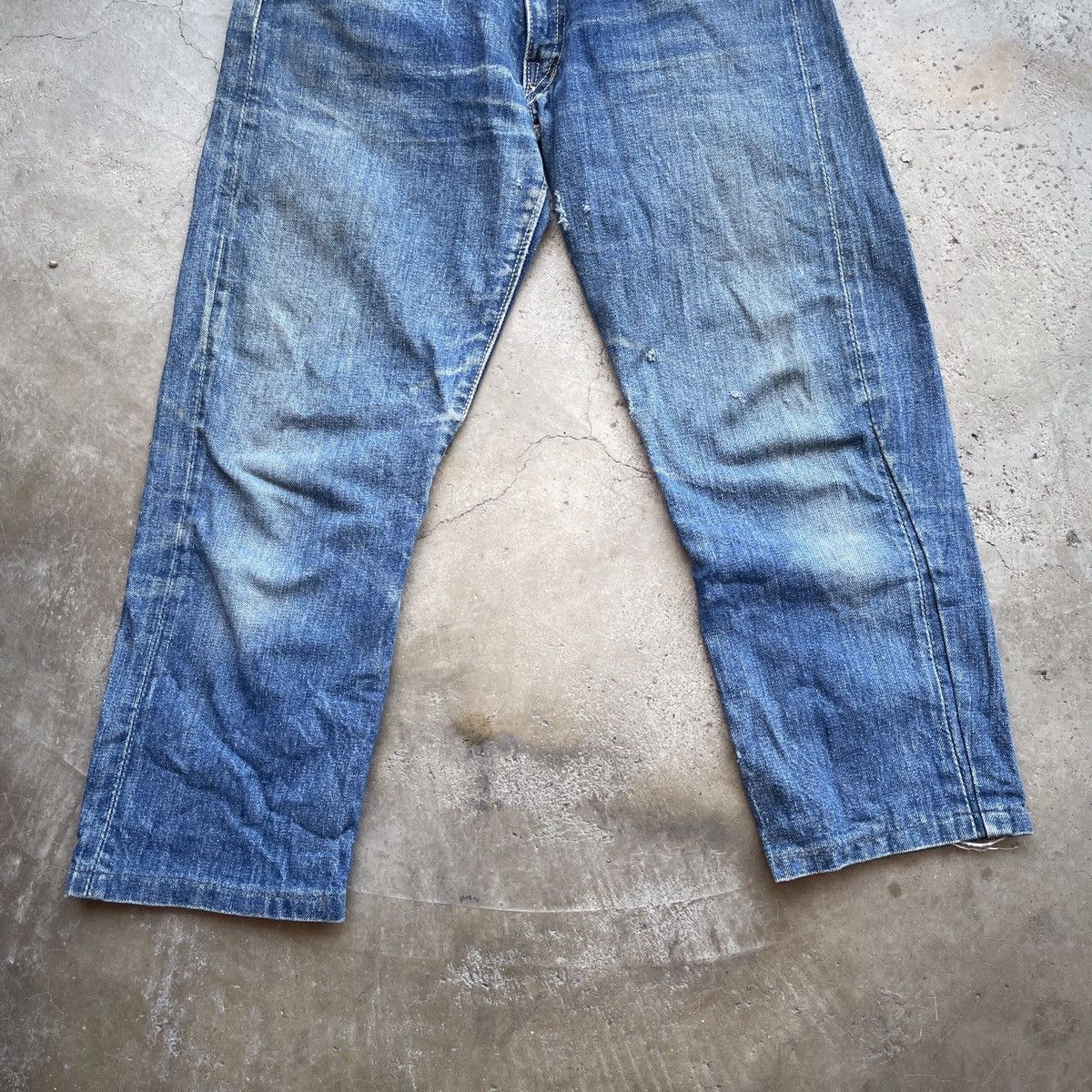 Vintage Vintage 90s Canton Distressed Denim Jeans Size US 28 / EU 44 - 4 Thumbnail