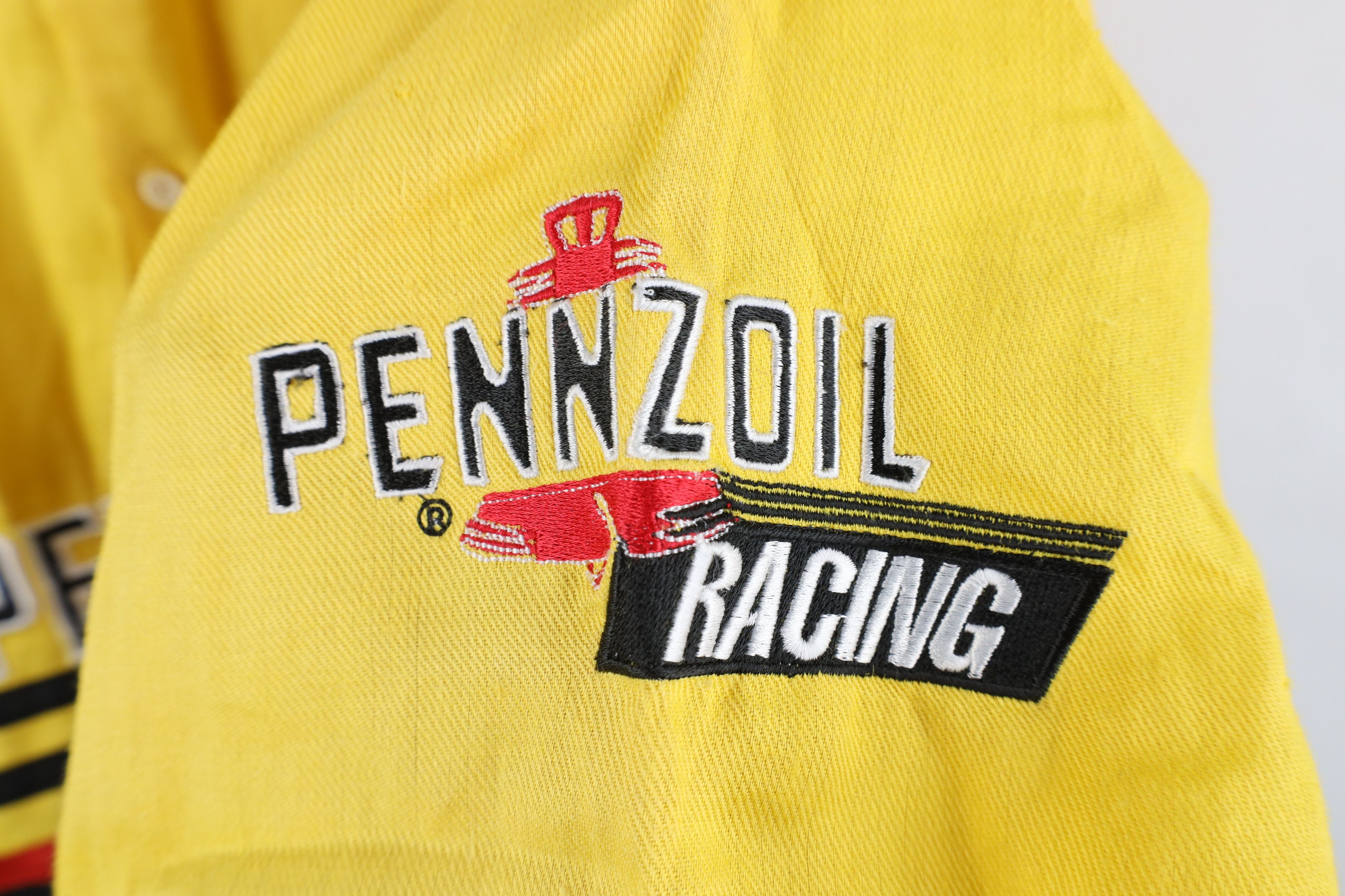 Vintage Vintage 90s NASCAR Racing Pit Crew Button Down Shirt Size US XL / EU 56 / 4 - 4 Thumbnail