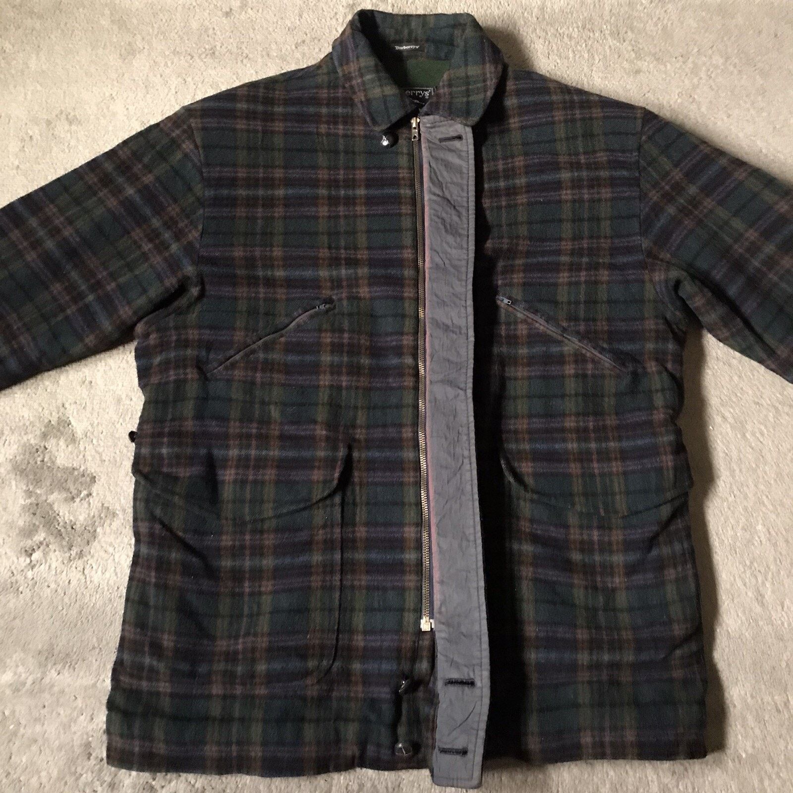 Burberry VINTAGE Burberry coat jacket nova check overcoat wool men’s Size US M / EU 48-50 / 2 - 4 Thumbnail