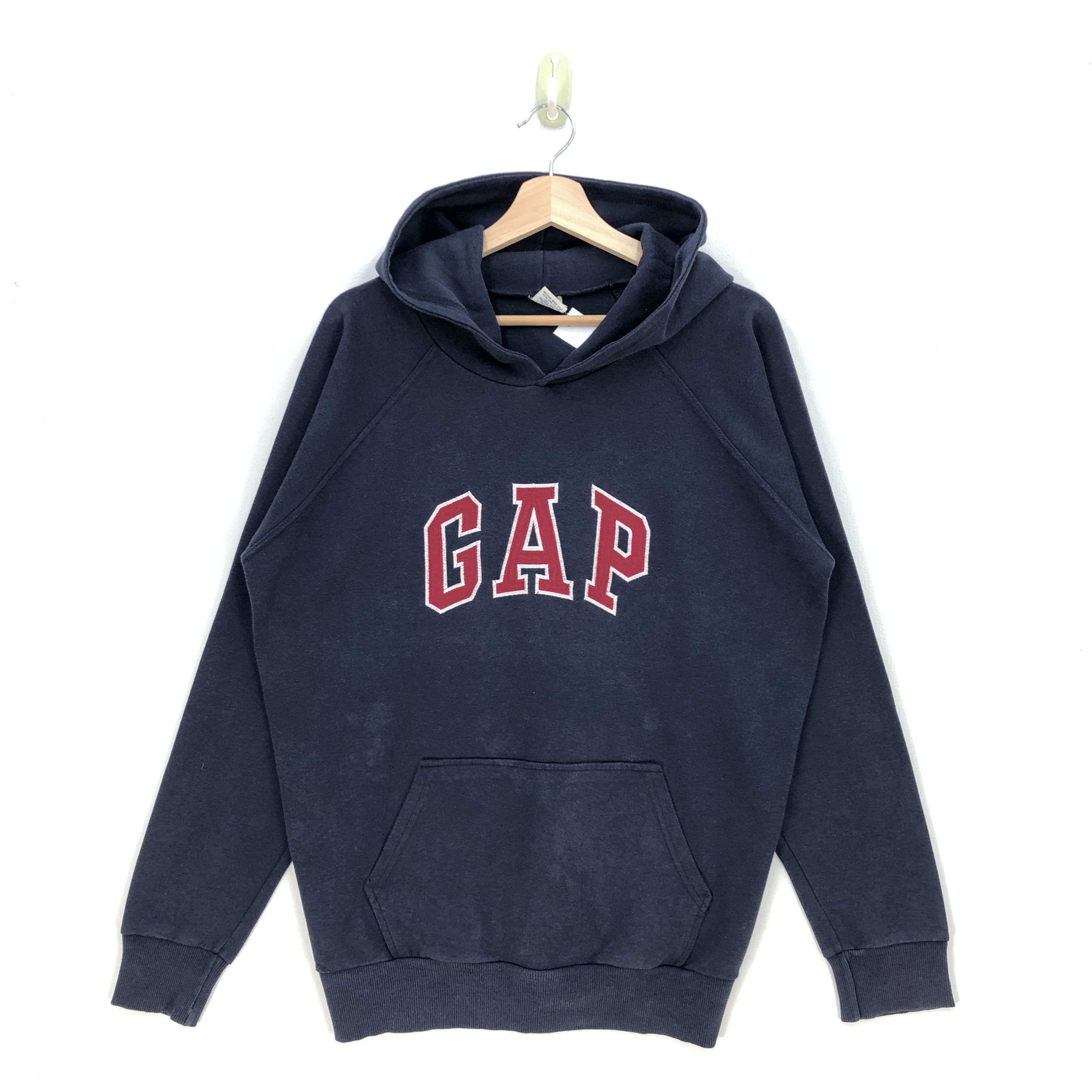 Gap × Vintage Vintage GAP Sweatshirt Hoodies GAP Sweater Hooded Size US XL / EU 56 / 4 - 1 Thumbnail