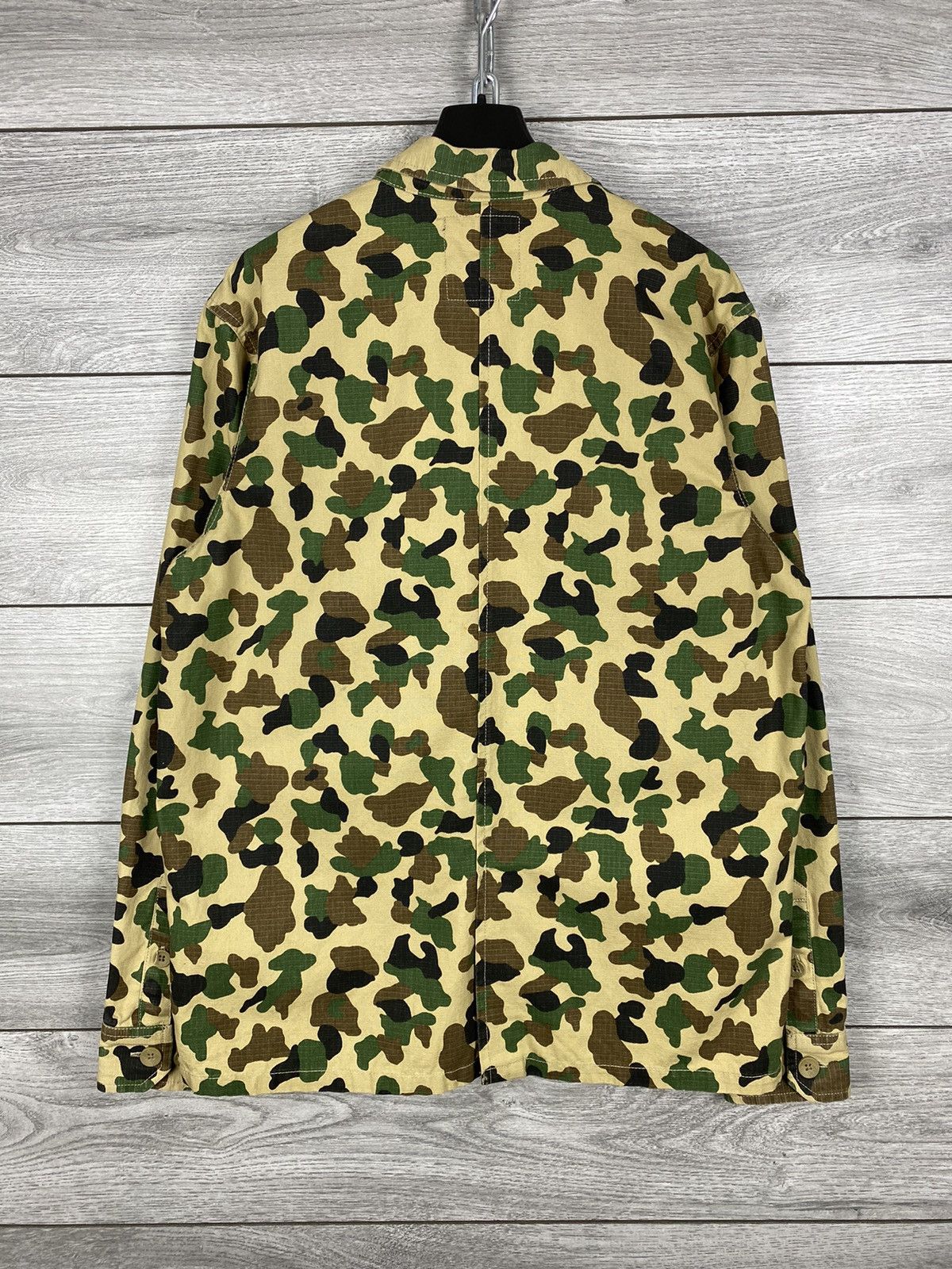 Dickies Mens Vintage Dickies Camo Light Coach Jacket Button Up Size US M / EU 48-50 / 2 - 13 Thumbnail