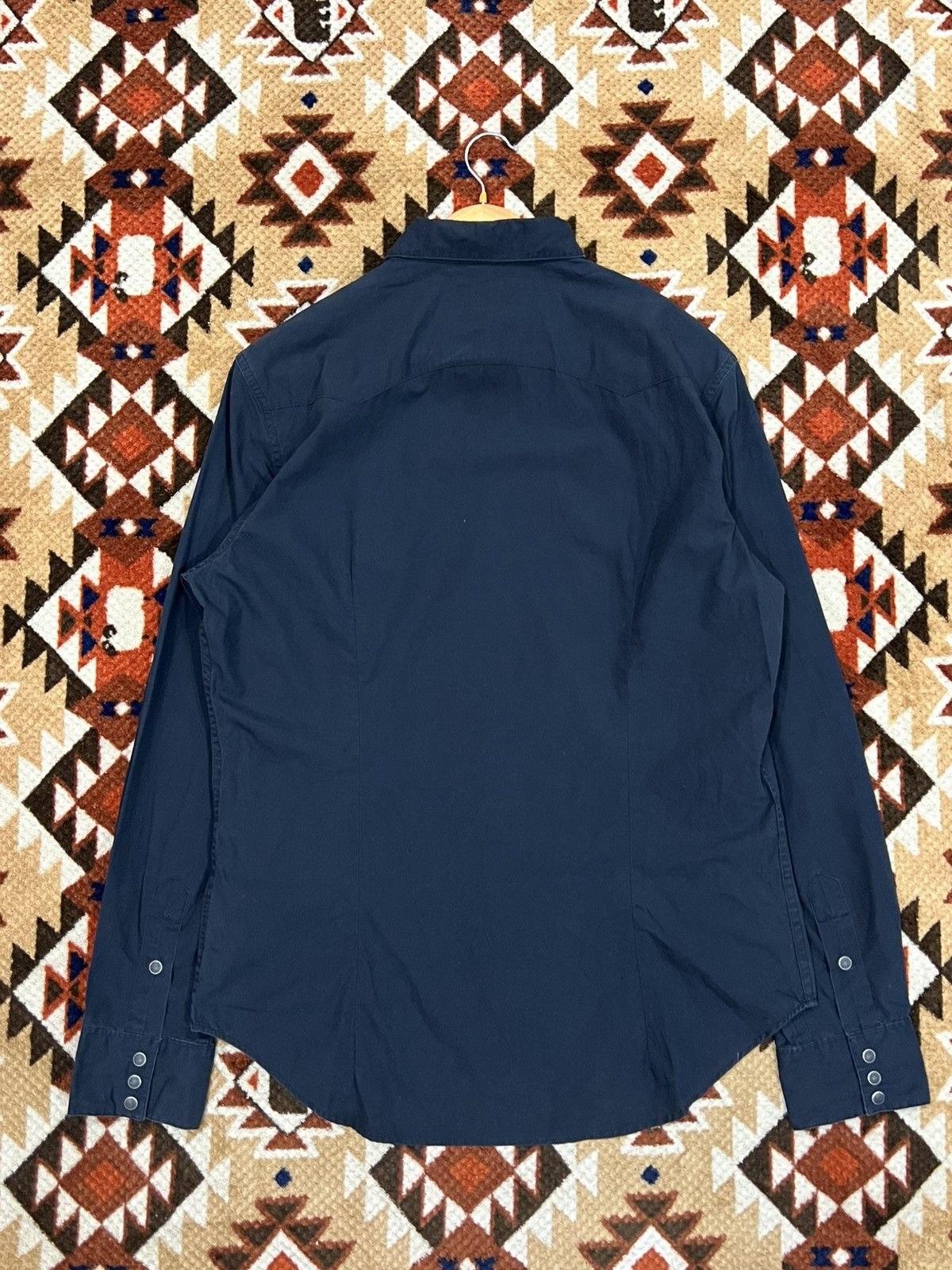 RRL Ralph Lauren RRL Double RL Western Shirt Snap on Button Ralph Lauren Size US L / EU 52-54 / 3 - 7 Thumbnail