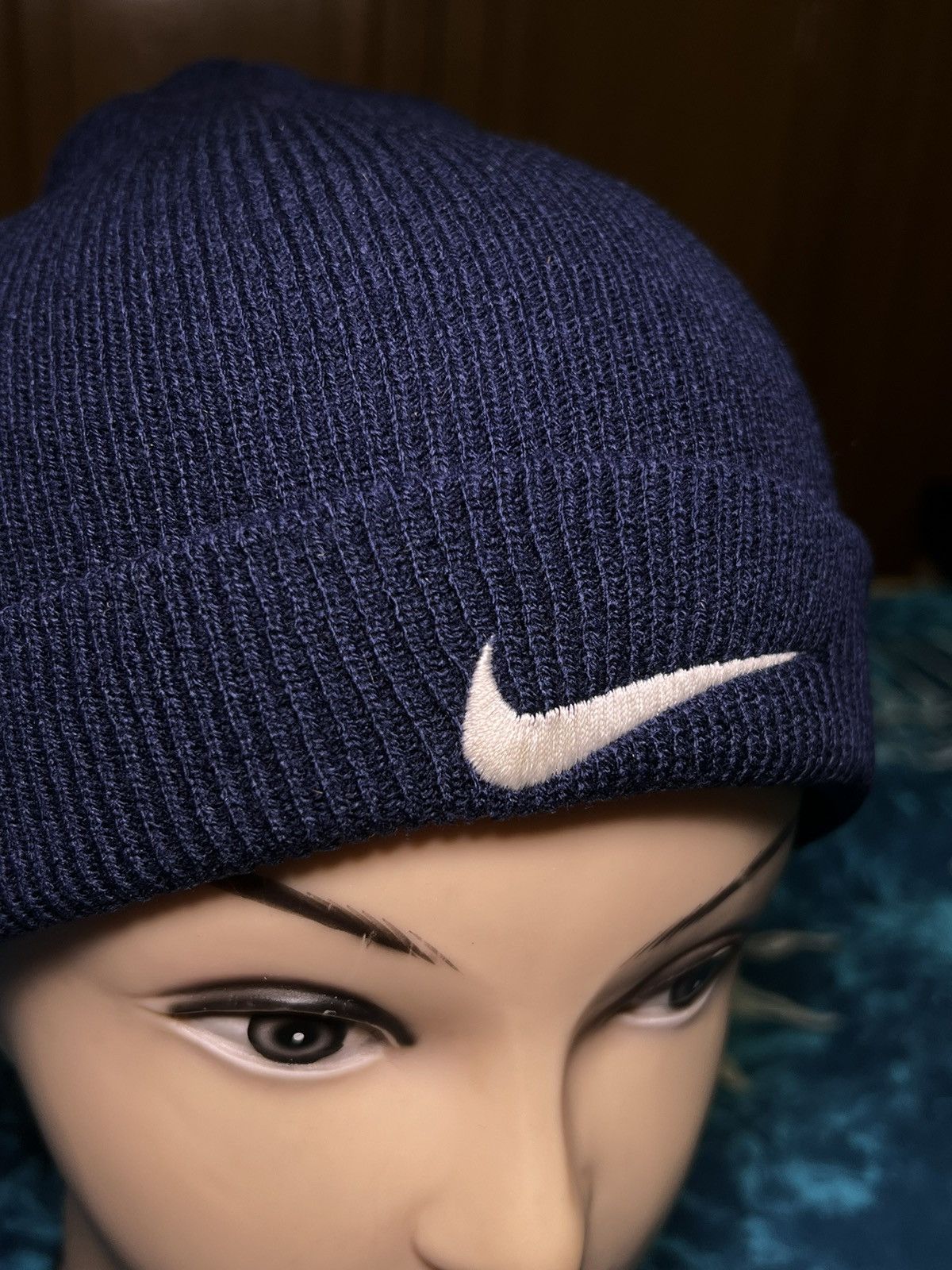 Nike × Vintage Vintage Streetwear Nike Beanie Hat Size ONE SIZE - 17 Thumbnail