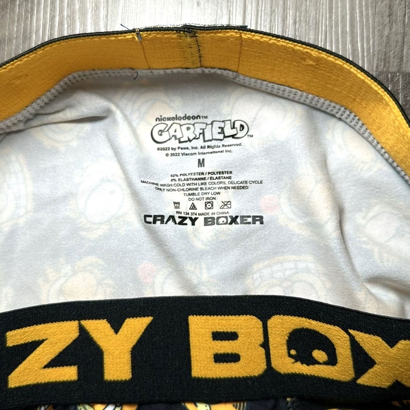 Vintage Crazy Boxer Boxer Brief Men Medium M Black Underwear Style Boxer Brief Mens Size M Size 40R - 3 Thumbnail