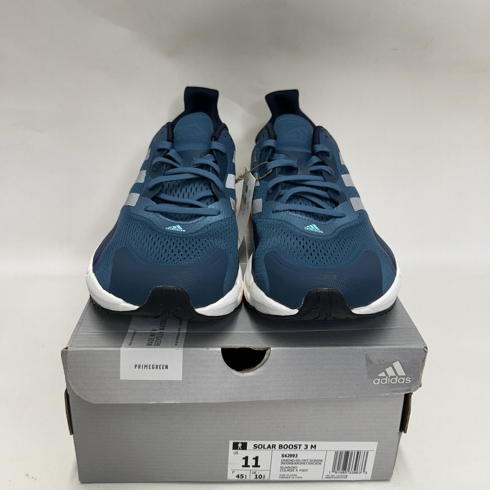 Adidas Adidas Solar Boost 3 “Orbit indigo Silver Ink Blue” S42993 Size US 11 / EU 44 - 2 Thumbnail