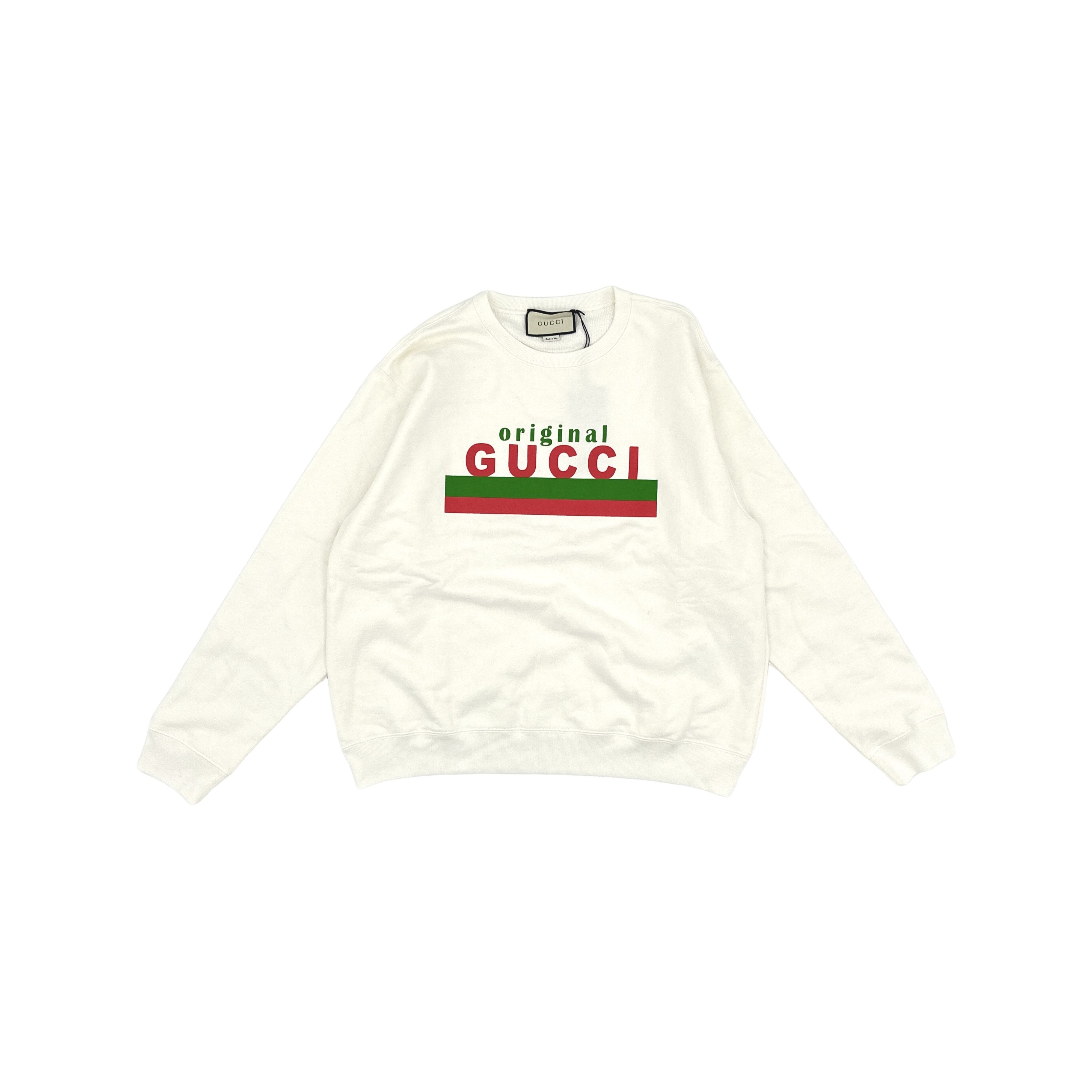 Gucci Gucci Original Logo Sweatshirt Size M Size US M / EU 48-50 / 2 - 1 Thumbnail