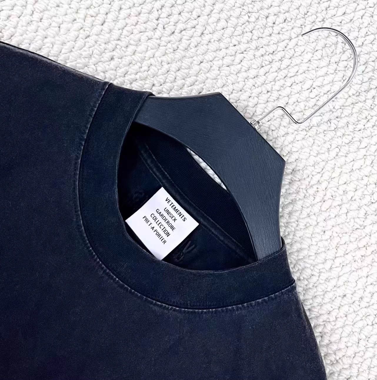 Vetements 【Vetements】Washed Distressed Oversized Short-Sleeve T-Shirt, Size US S / EU 44-46 / 1 - 6 Thumbnail
