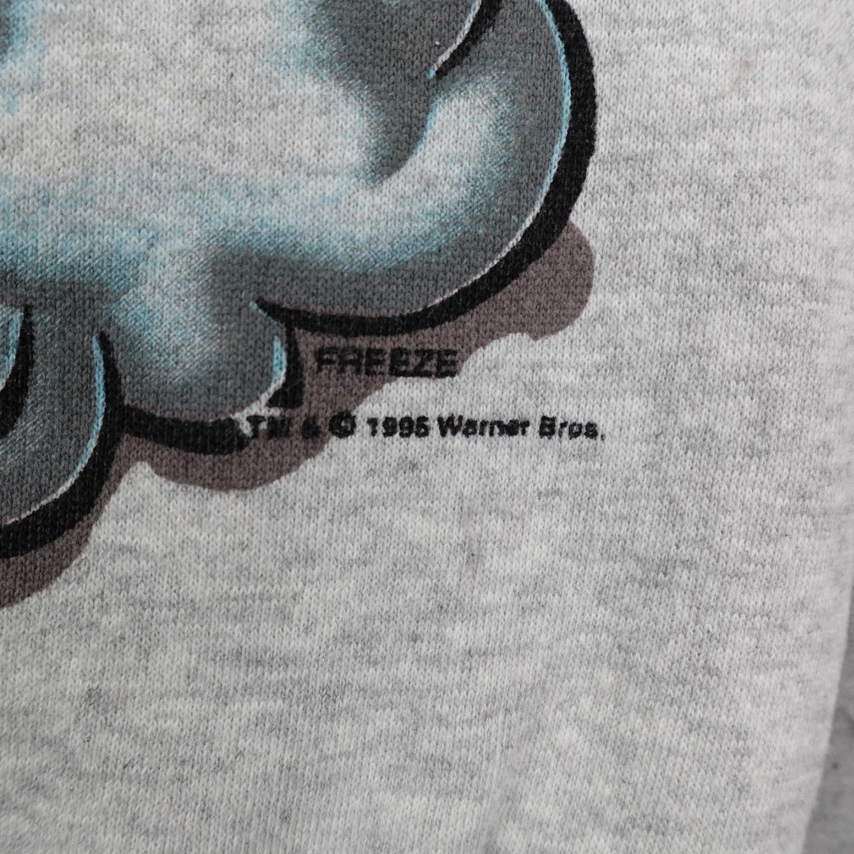Vintage VINTAGE Looney Tunes Sweatshirt Mens M Gray Taz Biker Motorcycle 1995 90s Size US M / EU 48-50 / 2 - 3 Thumbnail