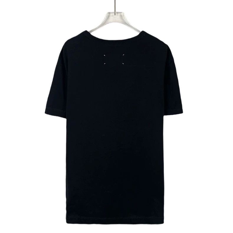 Maison Margiela Maison Margiela Black logo letter printed round-neck cotton Size US M / EU 48-50 / 2 - 2 Thumbnail