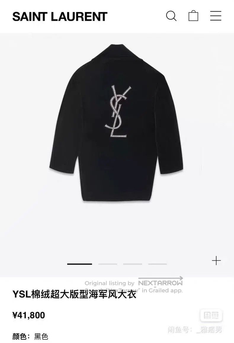 Saint Laurent Paris Saint Laurent Paris universal size Coat Jacket Size US M / EU 48-50 / 2 - 5 Thumbnail