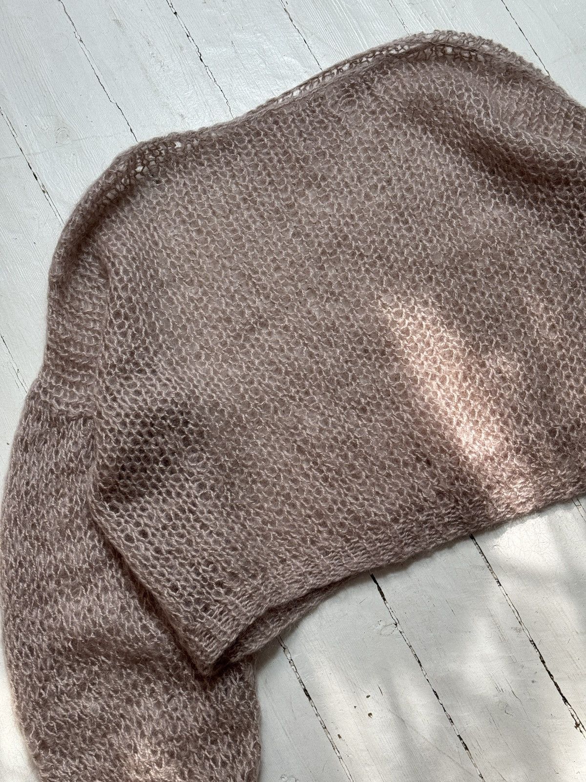 Other 2000s MESH KNITTED HAND MADE SWEATER Size ONE SIZE - 5 Thumbnail