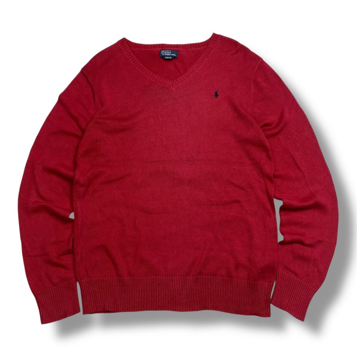 Polo Ralph Lauren vintage polo ralph lauren vneck sweater Size US M / EU 48-50 / 2 - 4 Thumbnail