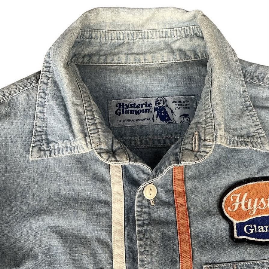 Hysteric Glamour Hysteric Glamour Detroit Kill City Button Up Shirt Size US S / EU 44-46 / 1 - 3 Thumbnail