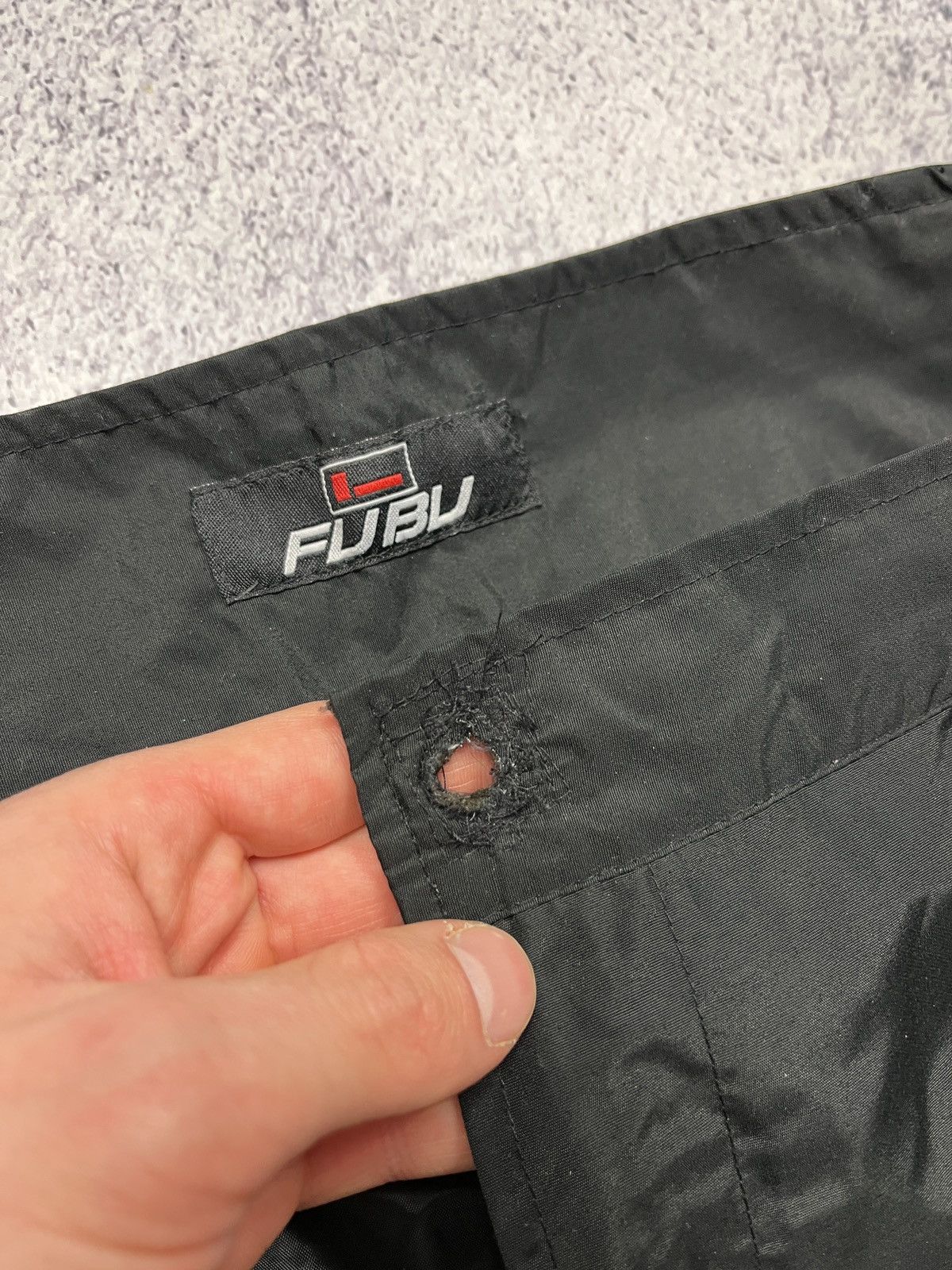 Fubu × Vintage Vintage Fubu Baggy Nylon Track Pants Y2K Joggers Rare Japan Size US 41 - 14 Thumbnail