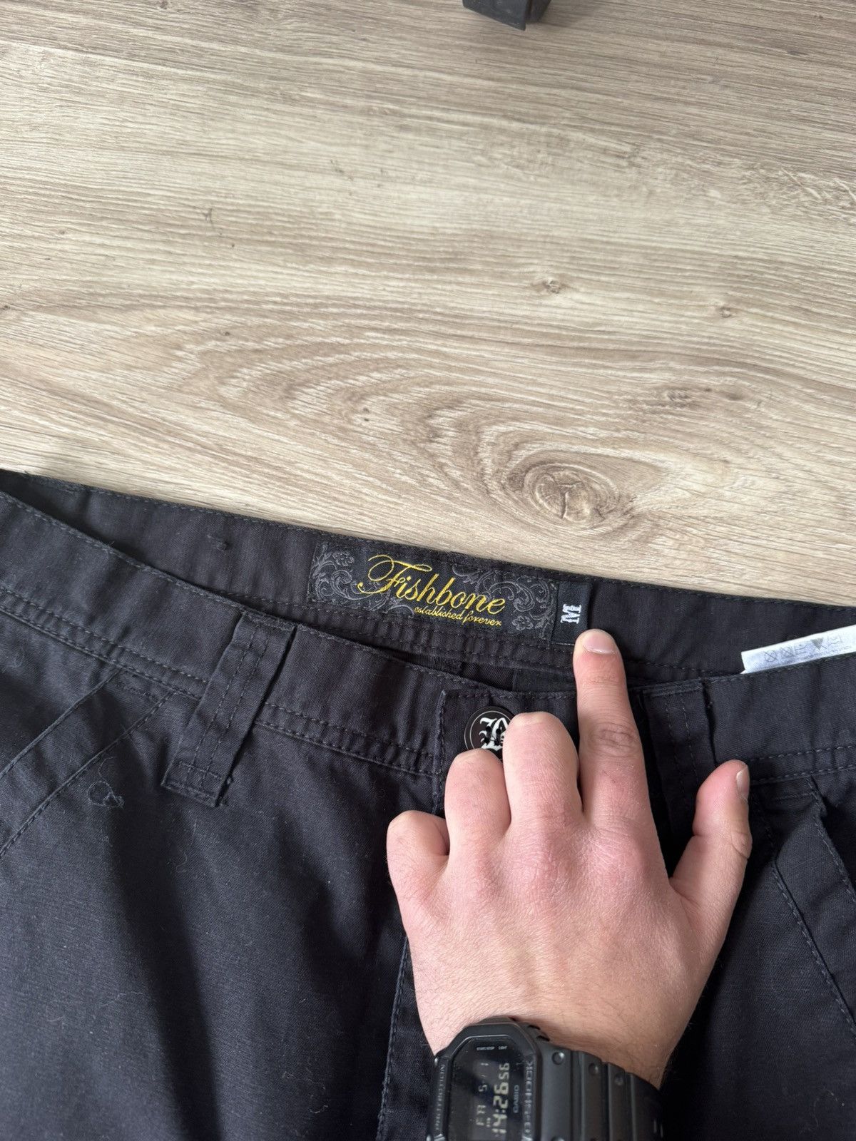 Other Vintage Y2K Fishbone Japanese Cargo Pants Size US 32 / EU 48 - 9 Thumbnail