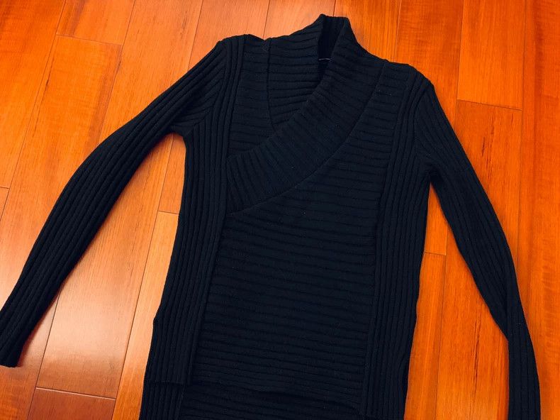 Stylish Black Wool Sweater from Balmain