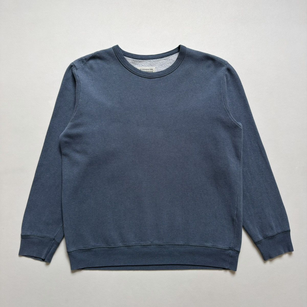 Maison Margiela Early 2000s Miss Deanna Blue Cotton Sweatshirt Size US XL / EU 56 / 4 - 17 Thumbnail