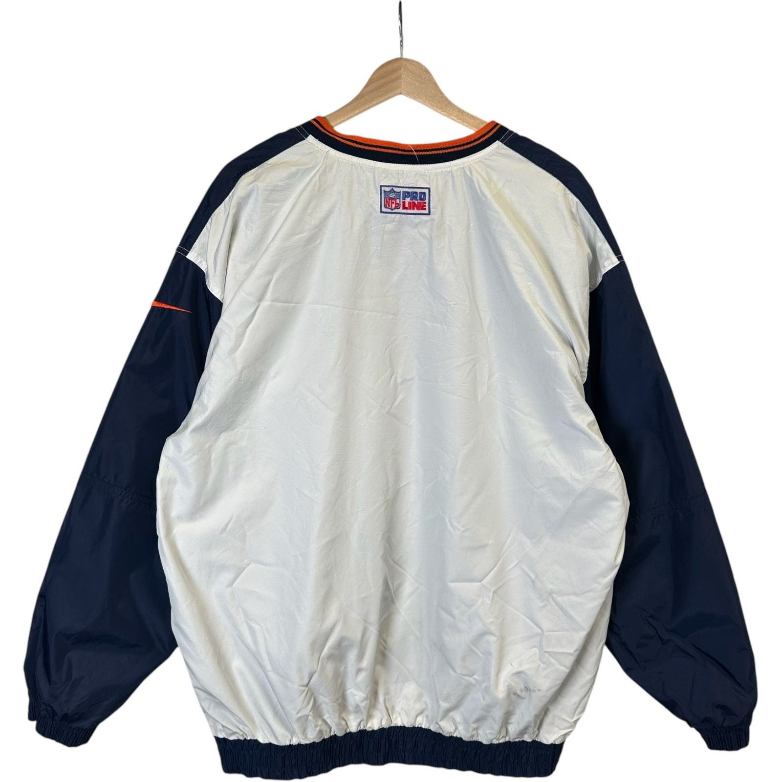 Nike Vintage Nike Denver Broncos Reversible Pullover Windbreaker Size US L / EU 52-54 / 3 - 5 Thumbnail