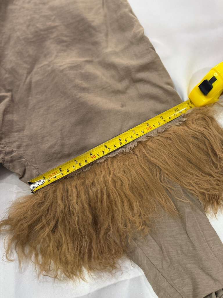 Other Custom made Brown Pants with Real Mongolian Fur Size US 32 / EU 48 - 11 Thumbnail