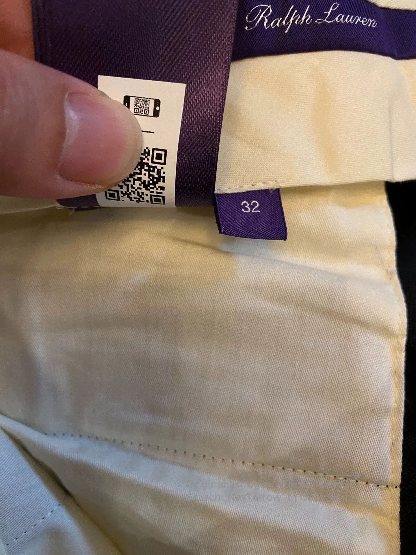 Polo Ralph Lauren Black Casual Pants Size 32. Size US 32 / EU 48 - 4 Thumbnail
