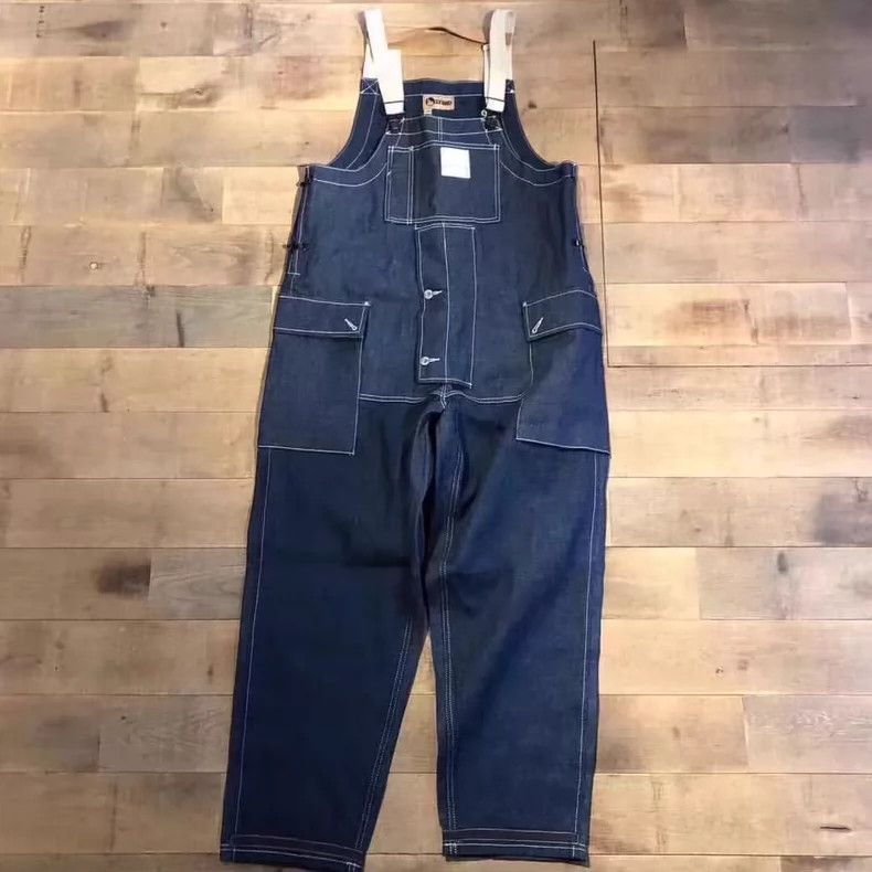 Nigel Cabourn Lybro Dungarees FW20 Orange | Grailed