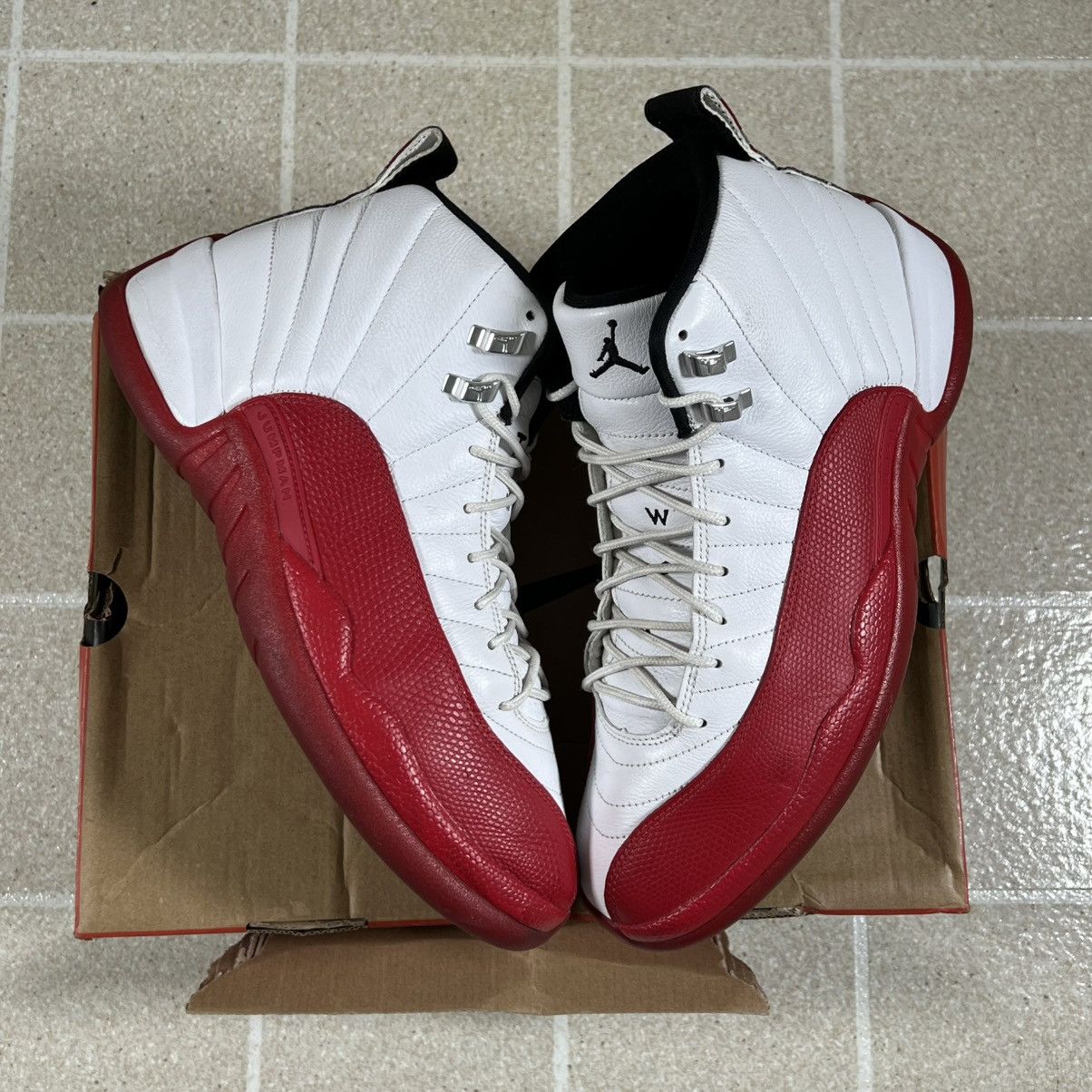 Jordan Brand Nike Air Jordan 12 Retro 2023 Mid Cherry Size 12 CT8013-116 Size US 12 / EU 45 - 1 Thumbnail