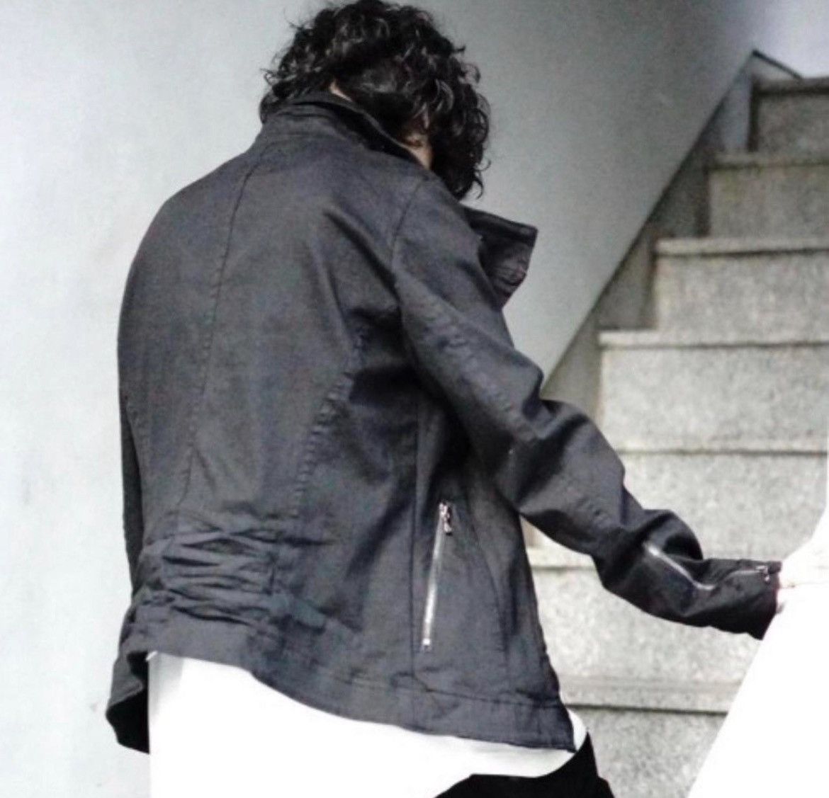 Cowl Neck Julius Leather Jacket Julius 22aw カウルネックレザー