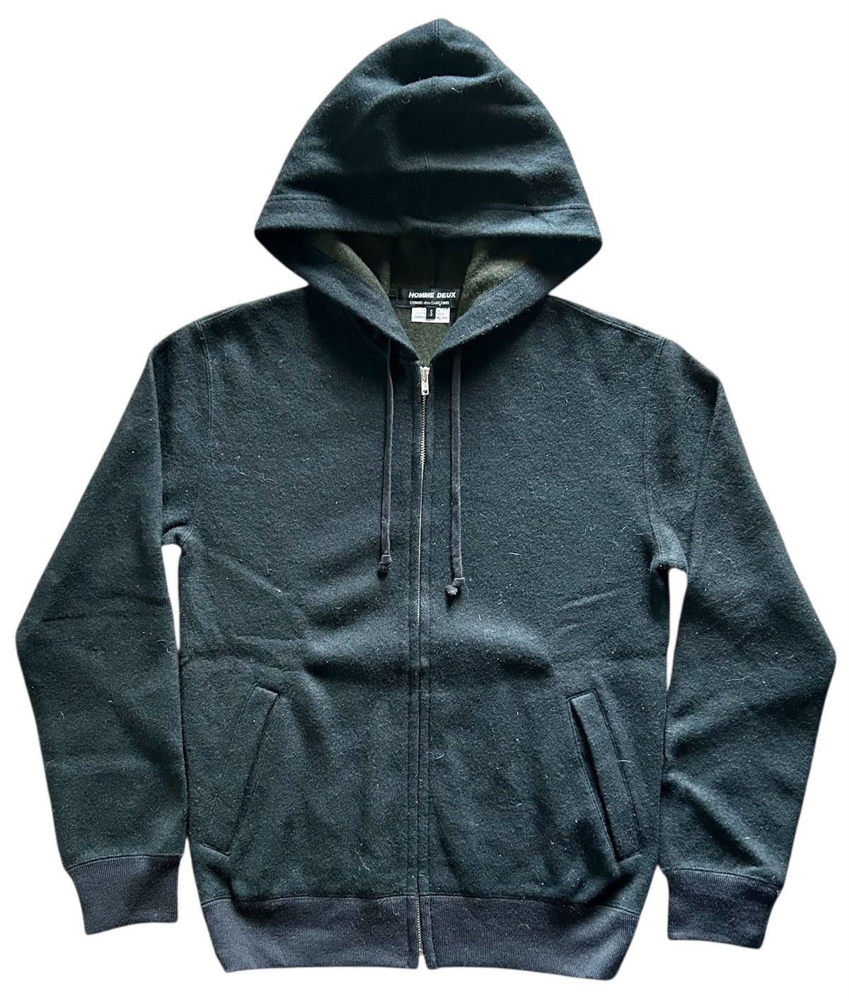 Comme des Garcons Homme Deux COMME DES GARCONS HOMME DEUX FULLZIP HOODIE Size US S / EU 44-46 / 1 - 1 Thumbnail
