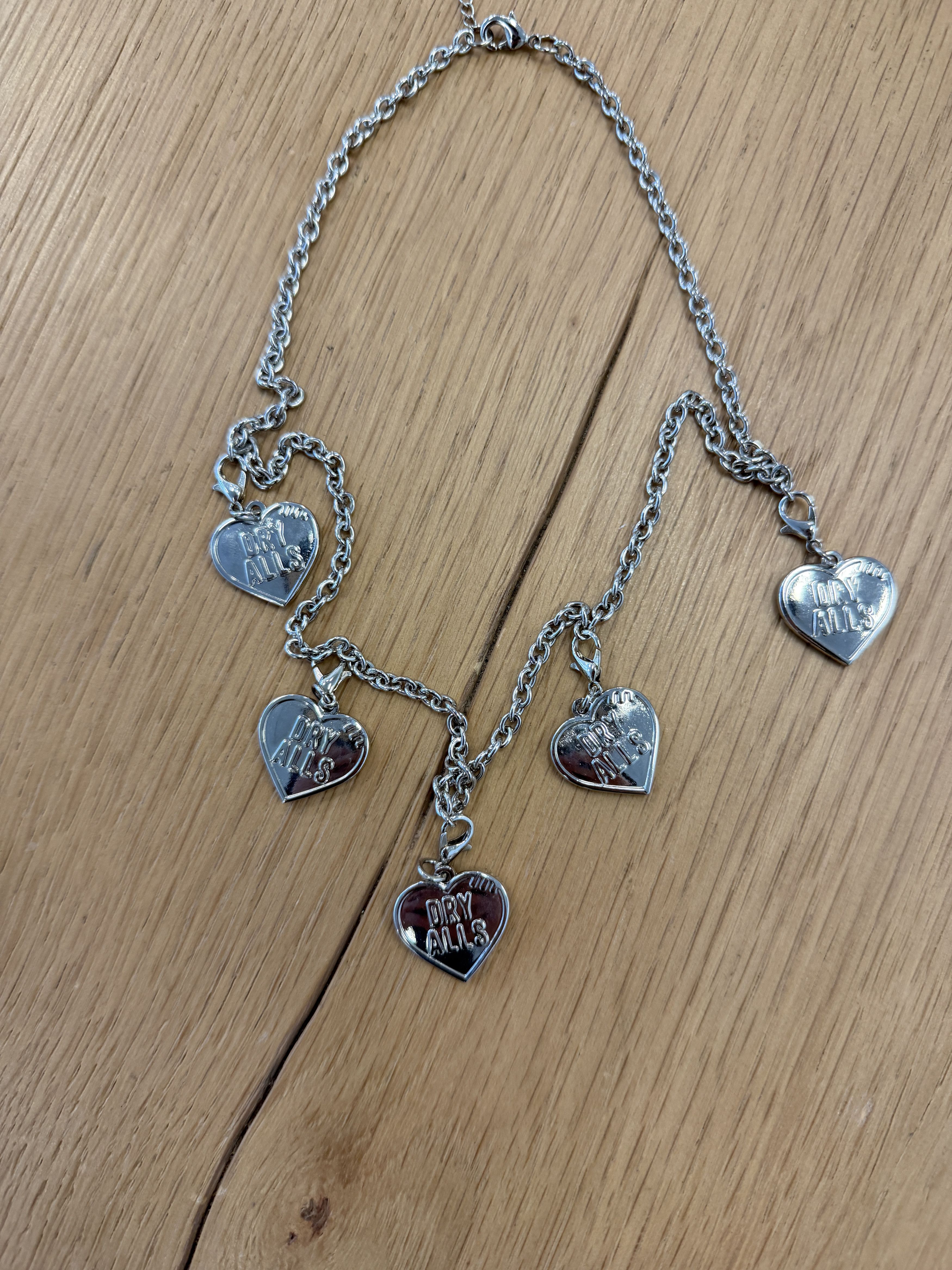 Human Made Human Made Five Heart Necklace Size ONE SIZE - 3 Thumbnail