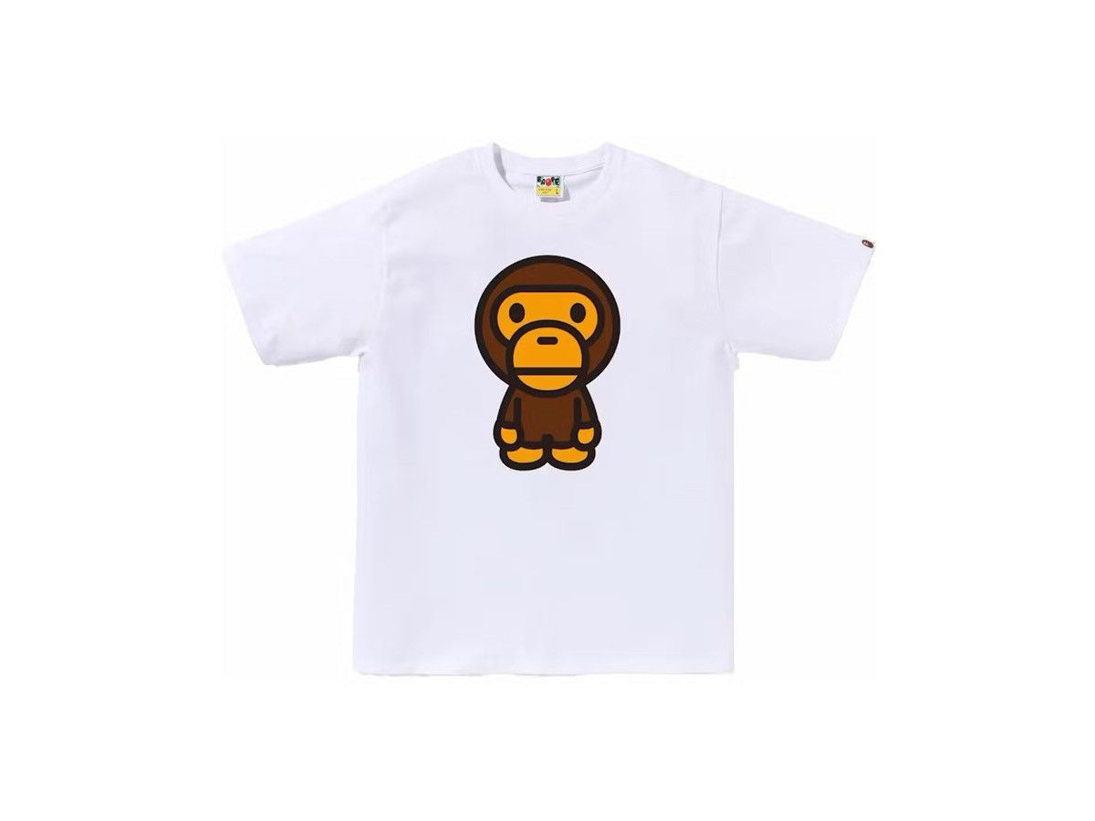 Bape BAPE Big Baby Milo Tee White Size US S / EU 44-46 / 1 - 1 Thumbnail