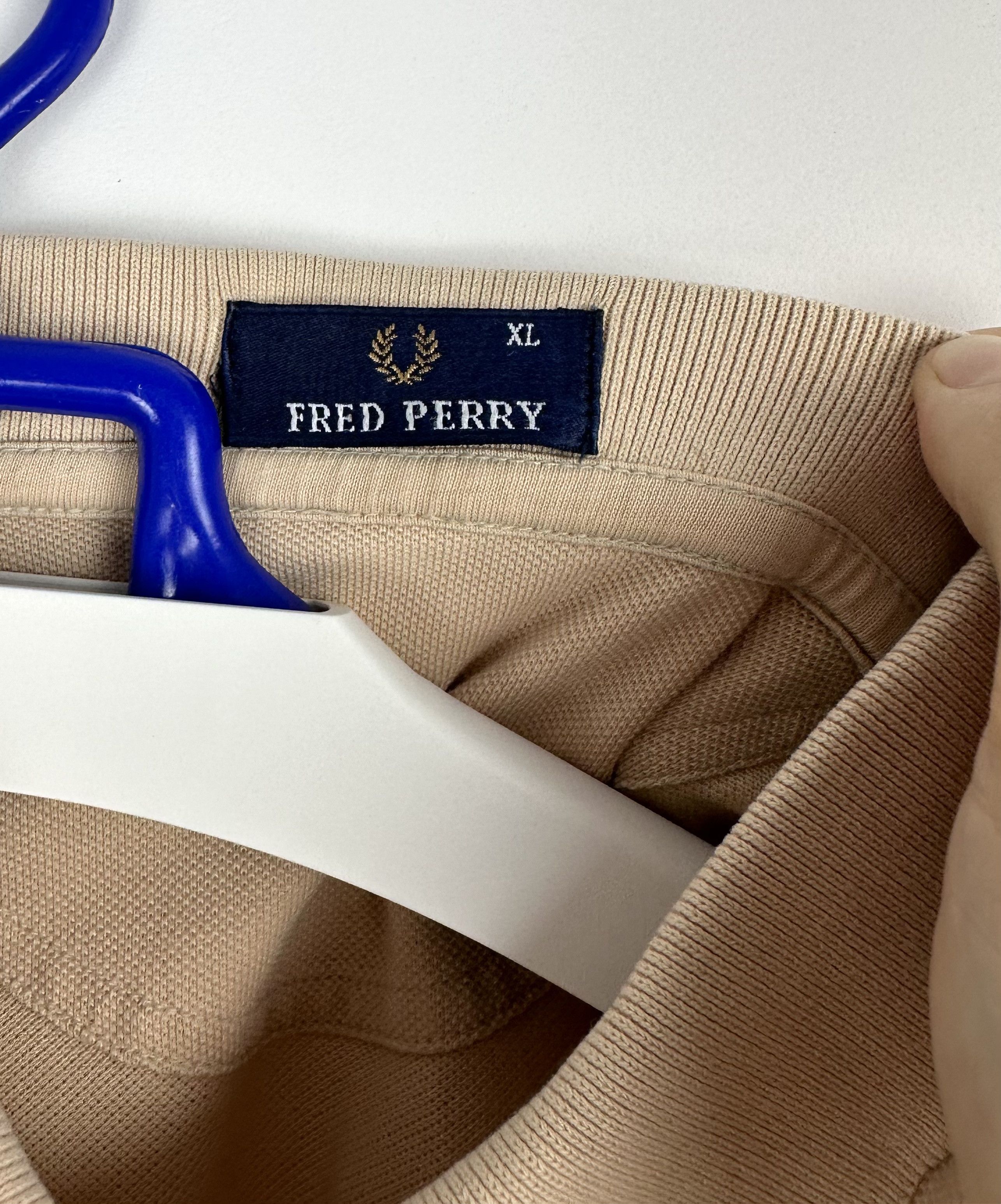 Fred Perry Fred Perry vintage beige polo shirt Size US XL / EU 56 / 4 - 5 Thumbnail