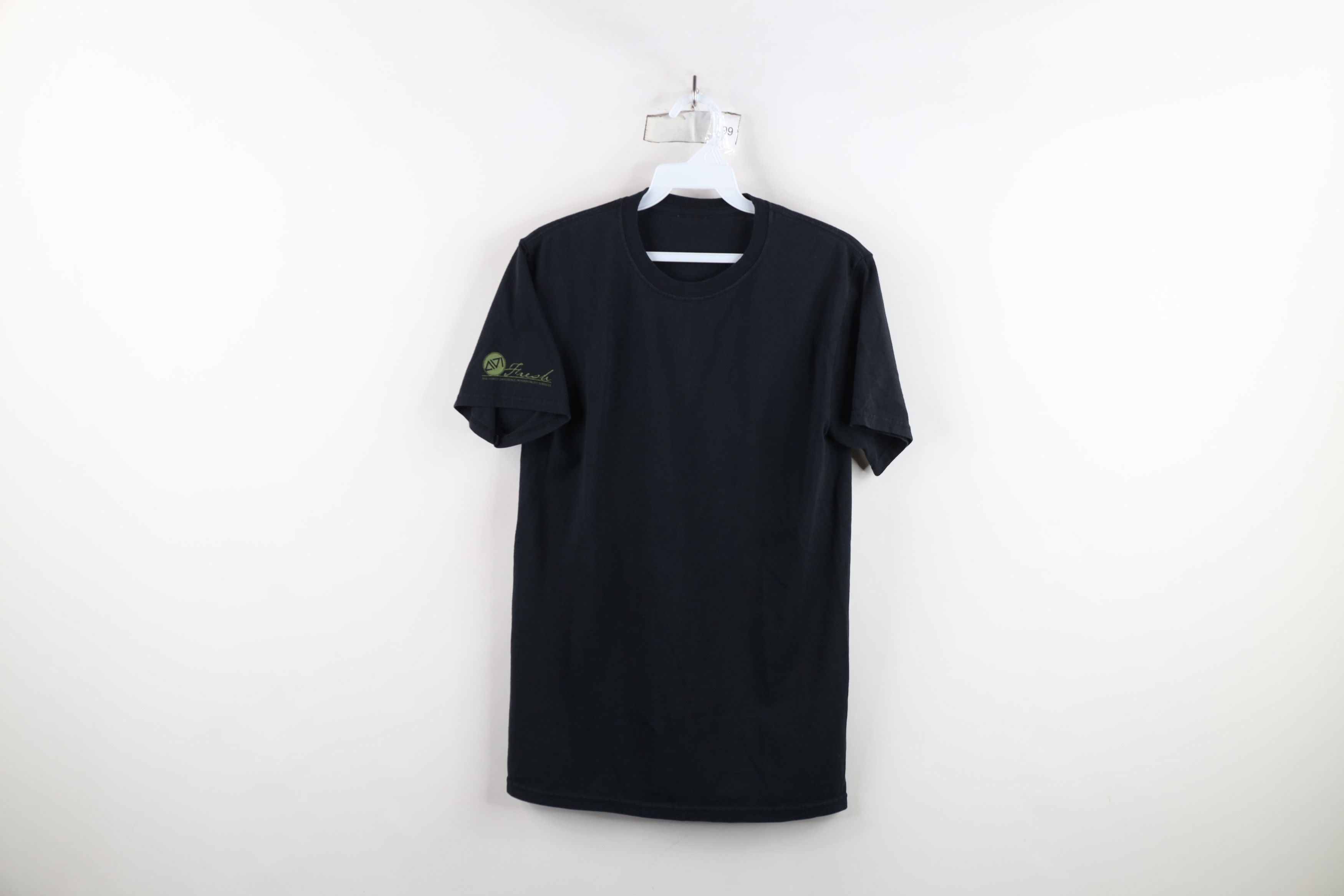Vintage Vintage 90s Streetwear Short Sleeve T-Shirt Black Cotton Size US S / EU 44-46 / 1 - 1 Thumbnail