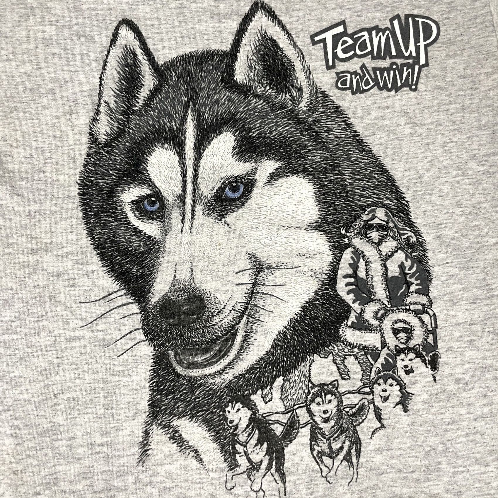 Vintage VINTAGE Wolf Pack Tshirt Adult Small Grey USA Little Brownie Originals Vtg S* Size US S / EU 44-46 / 1 - 3 Thumbnail