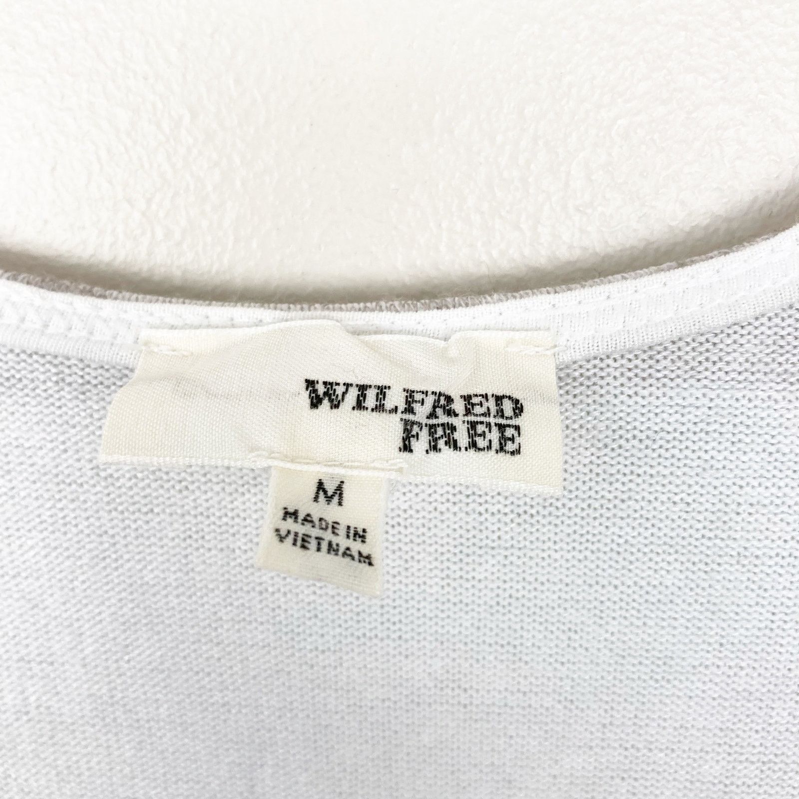 Other Wilfred Free Gray White Printed Tank Top Sz M Size M / US 6-8 / IT 42-44 - 2 Thumbnail