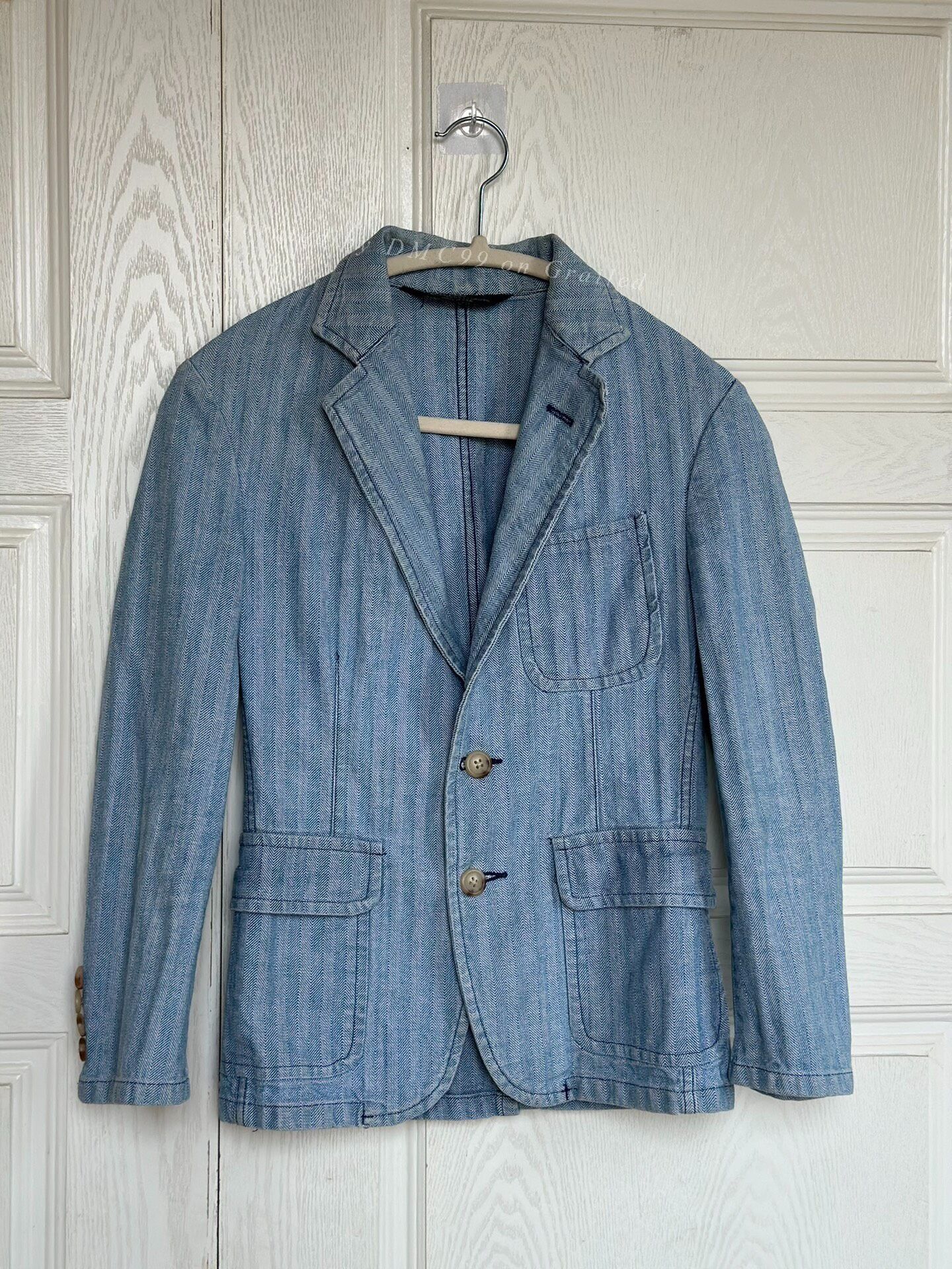 Polo Ralph Lauren Polo Ralph Lauren Vintage Cotton-Linen Jacket Size M / US 6-8 / IT 42-44 - 1 Thumbnail