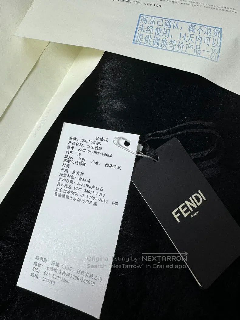 Fendi Fendi Stole Size ONE SIZE - 5 Thumbnail