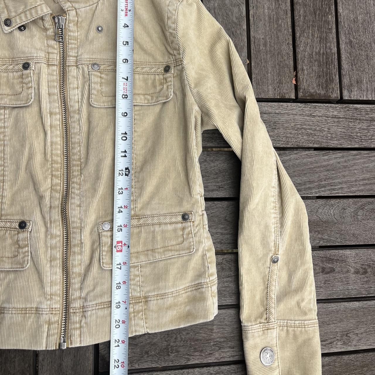 Tommy Jeans Women’s Tommy Jeans Corduroy Jacket with Zipper and Pockets Size L / US 10 / IT 46 - 5 Thumbnail