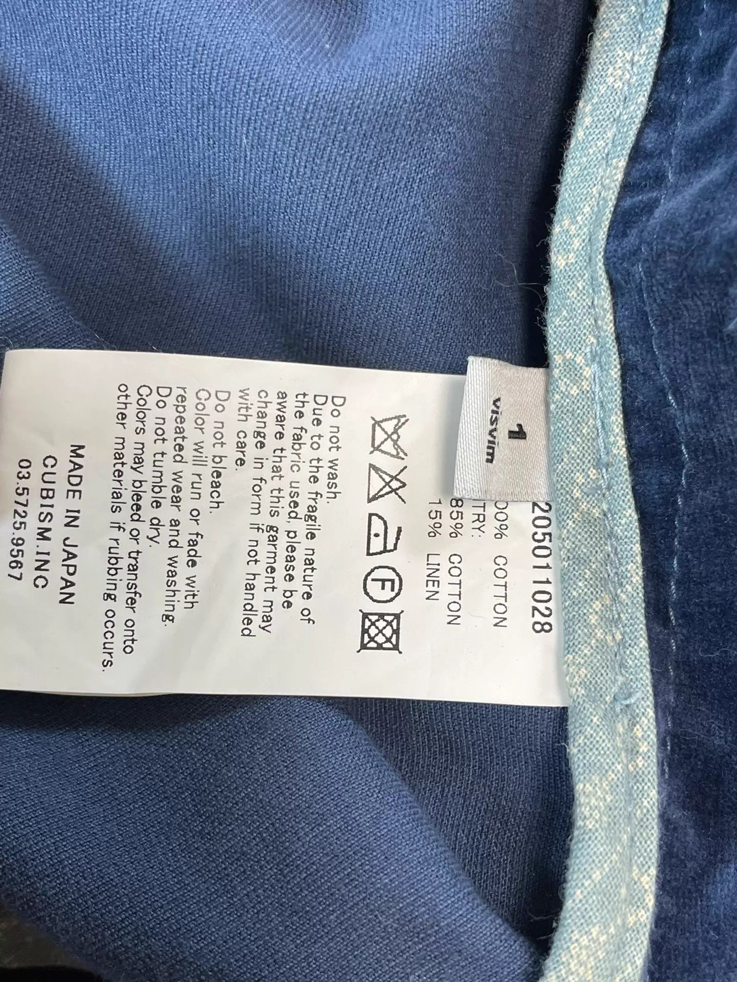 Visvim VISVIM MARGERY Velvet Silver Button Sweatshirt Size US S / EU 44-46 / 1 - 7 Thumbnail