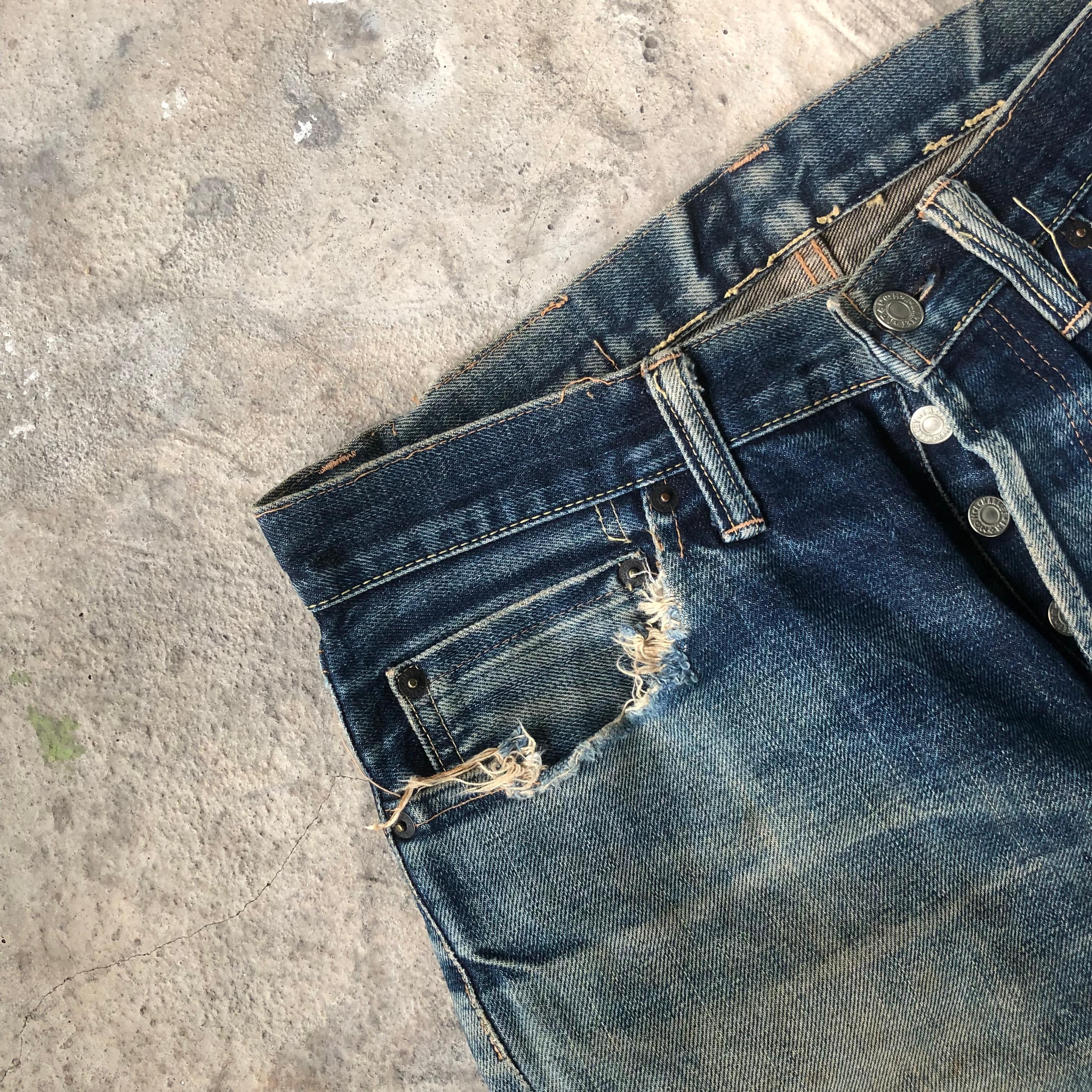 Blue Blue Japan × Freewheelers Vintage Japan Denim BlueBlue Size US 32 / EU 48 - 6 Thumbnail