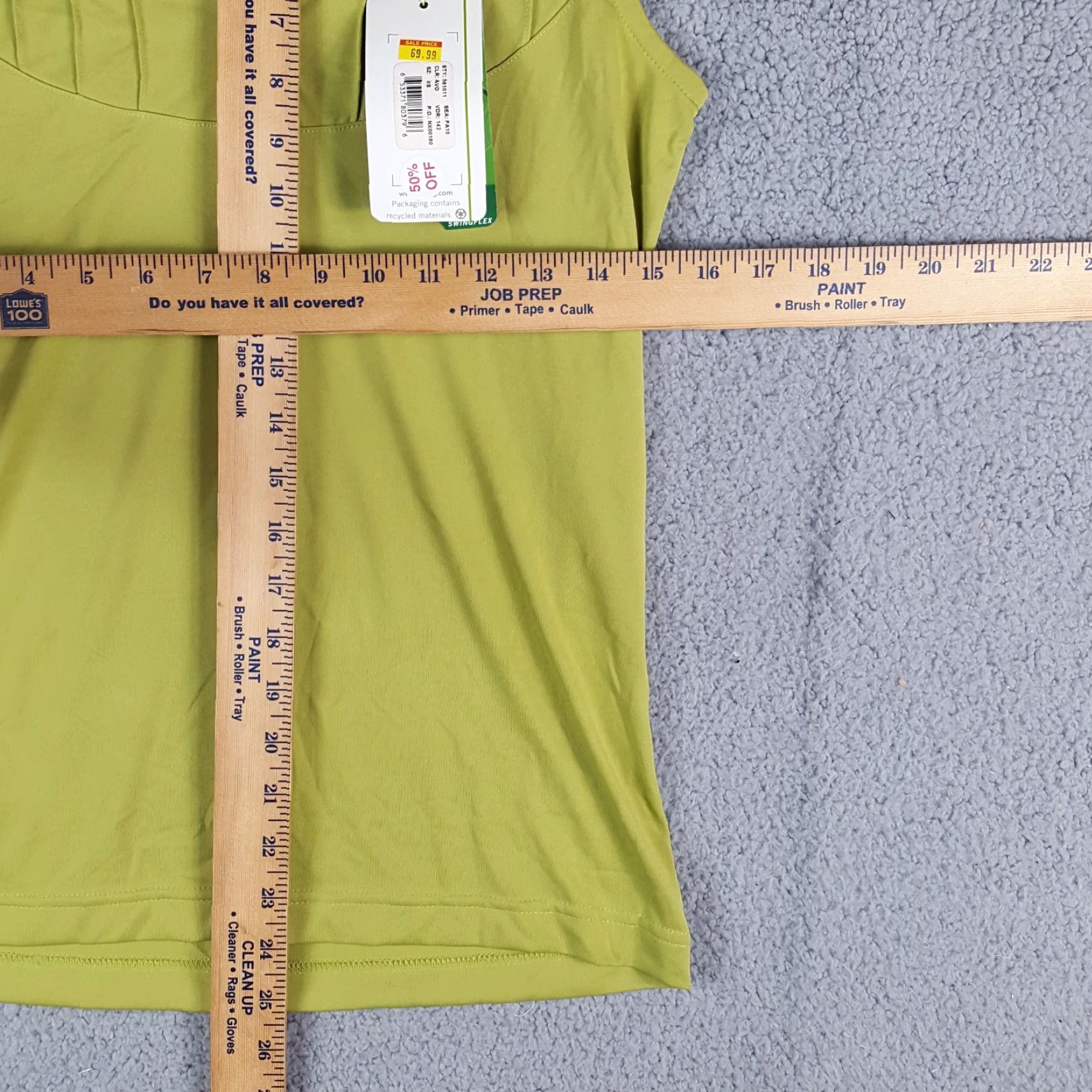 Izod IZOD Lightweight Athletic Sports Tank Top Women's Size XS Pullover Gym Shirt Size XS / US 0-2 / IT 36-38 - 6 Thumbnail