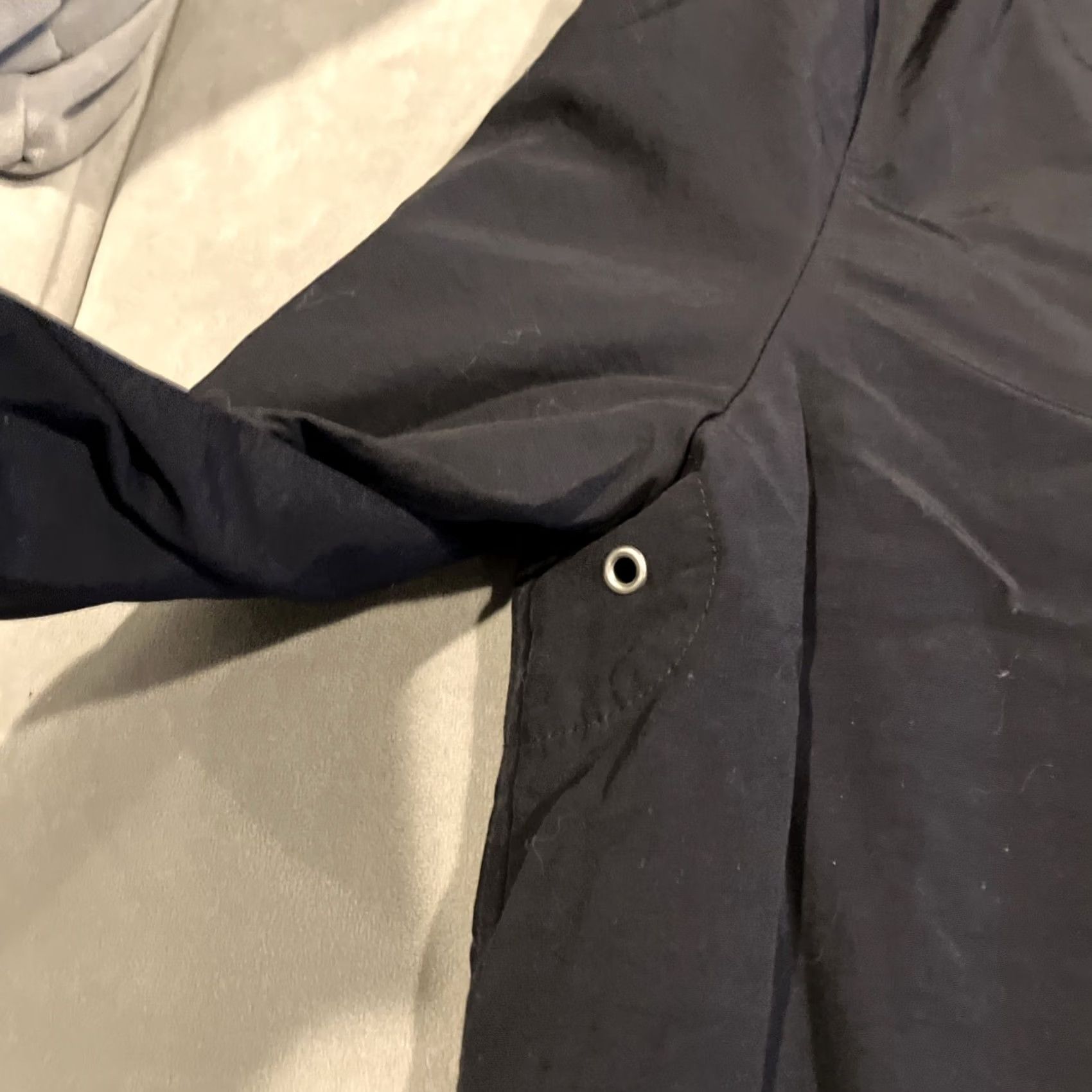 Armani Armani Collezioni Coat Rain Coat Water Repellent Black Men's XL Trench Jacket Coat Weatherproof Muddy Windproof (adjust to fit 200-char max) Size US XL / EU 56 / 4 - 3 Thumbnail